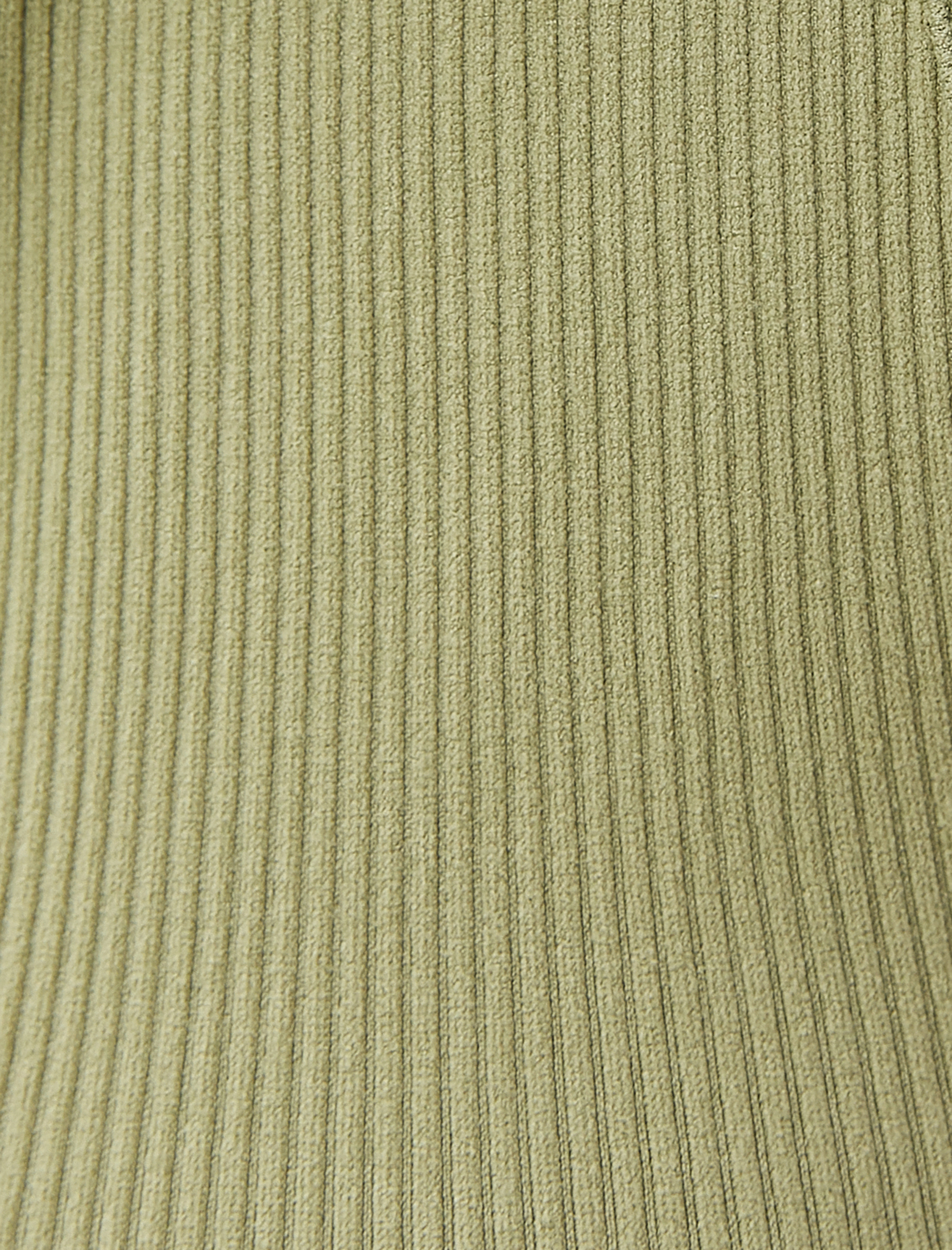   Crop Seamless Bluz Yarım Fermuarlı