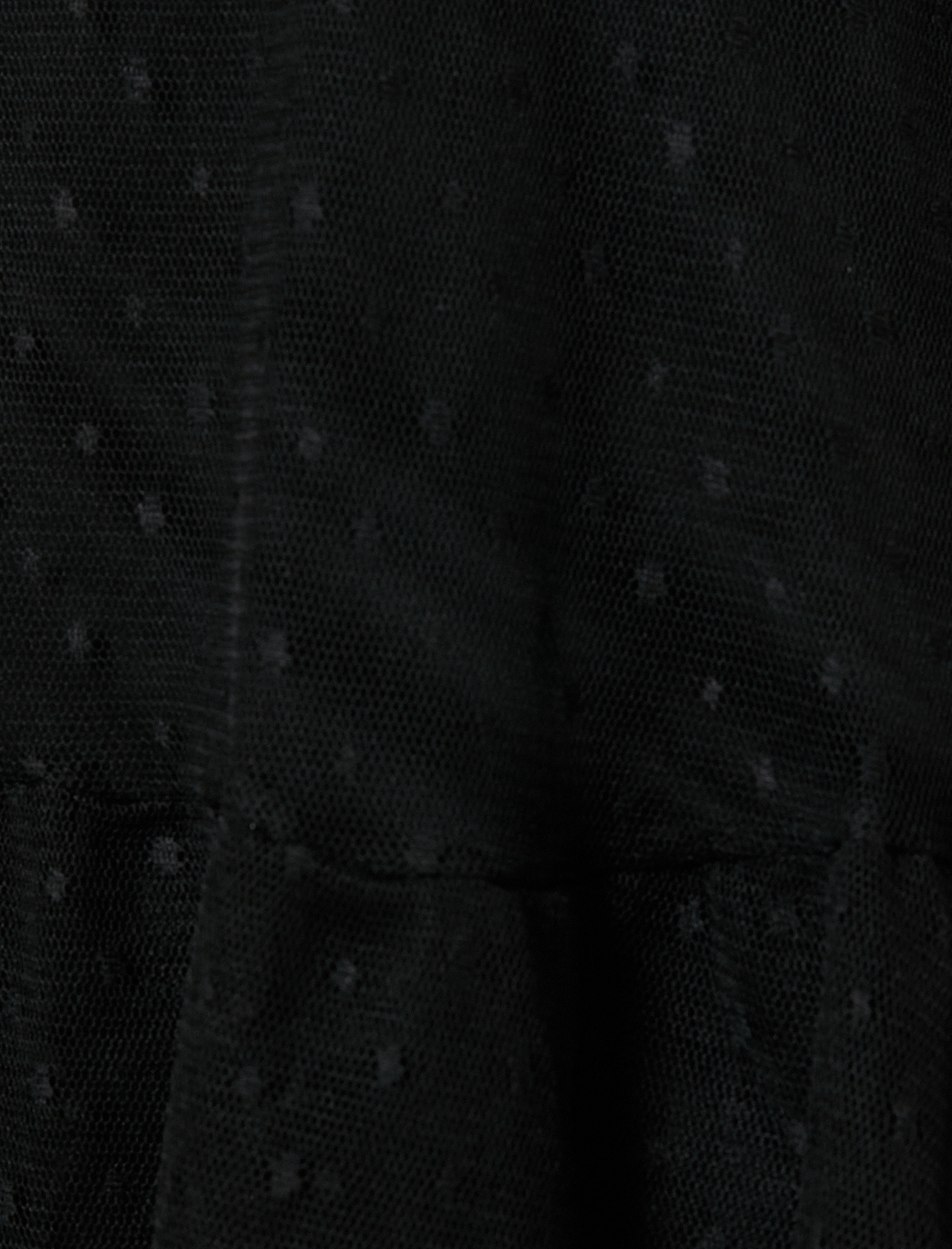   Dantel Elbise Mini Uzun Kollu Bisiklet Yaka