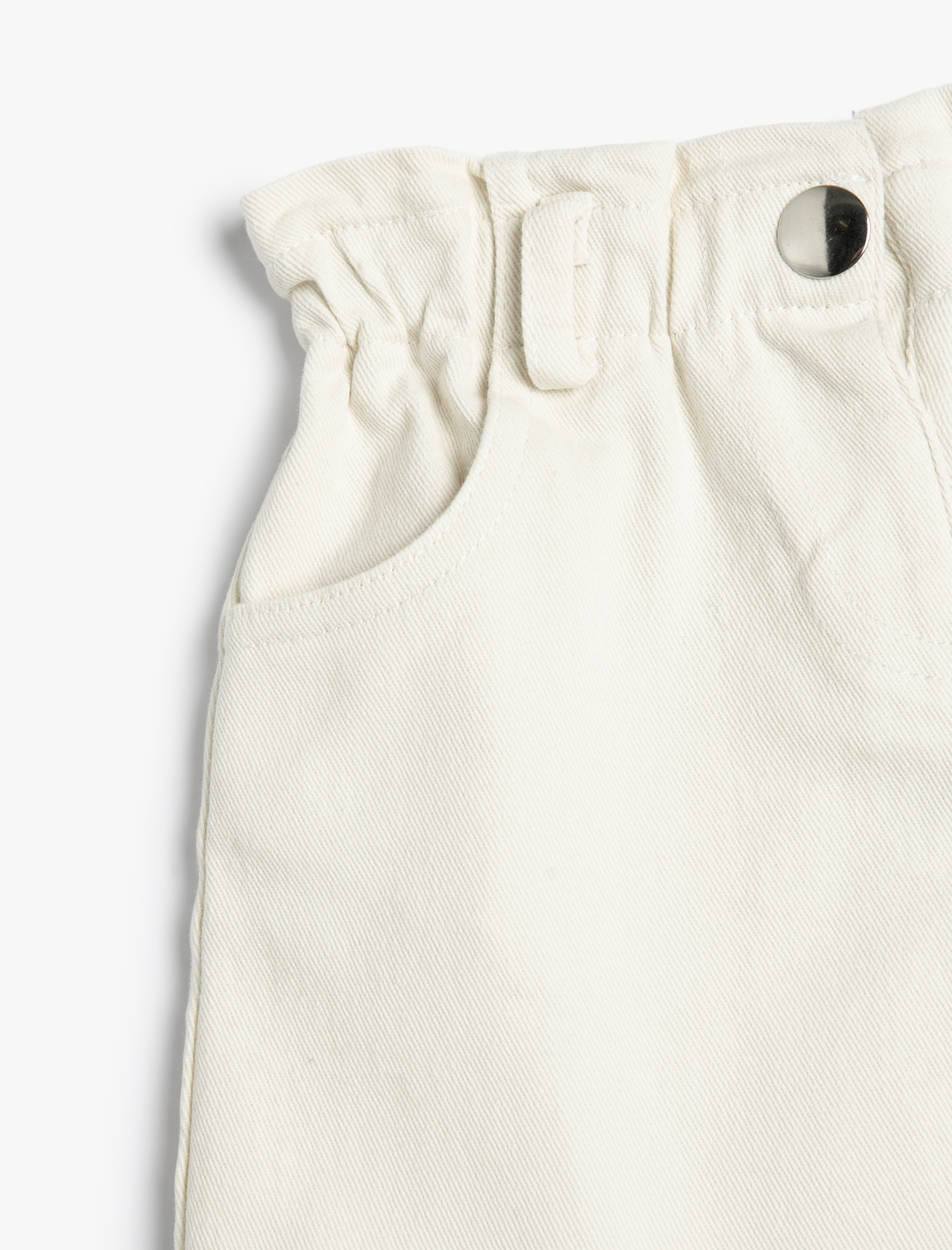  Kız Bebek Etek Pamuklu Cepli Beli Lastikli