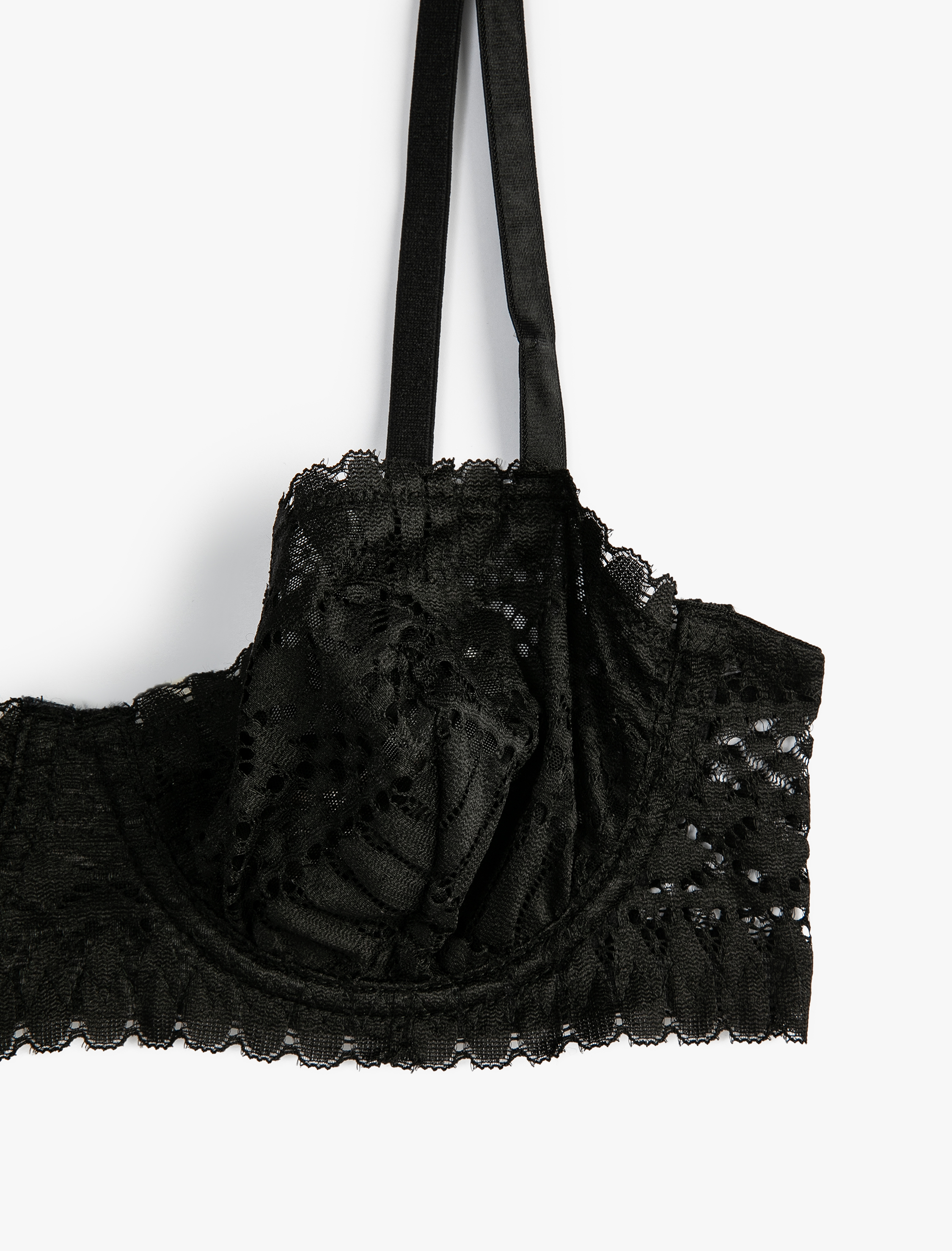   Dolgusuz Balenli Sütyen Dantelli Wire