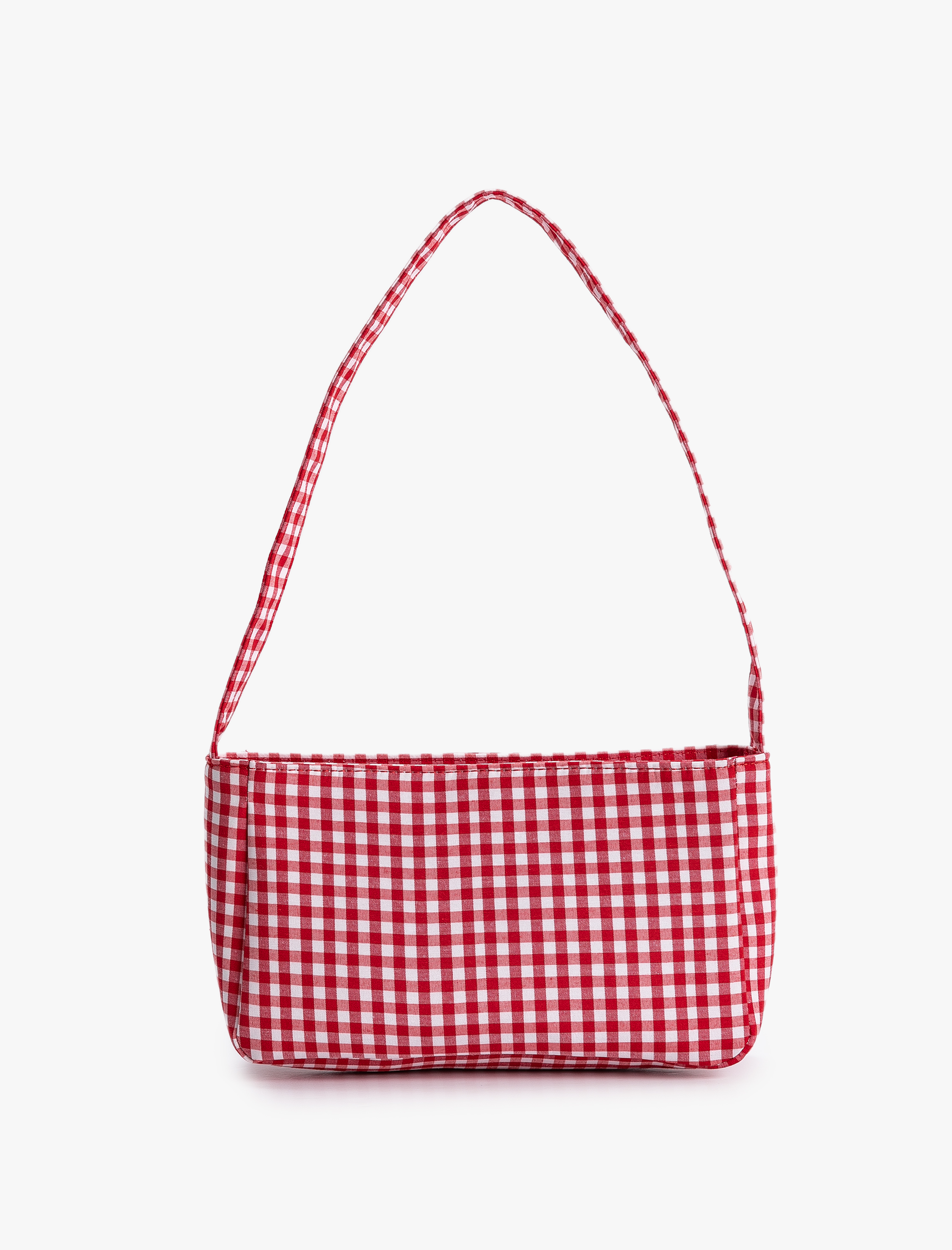  Kadın Baget Çanta Pötikareli Tutma Saplı Fermuarlı