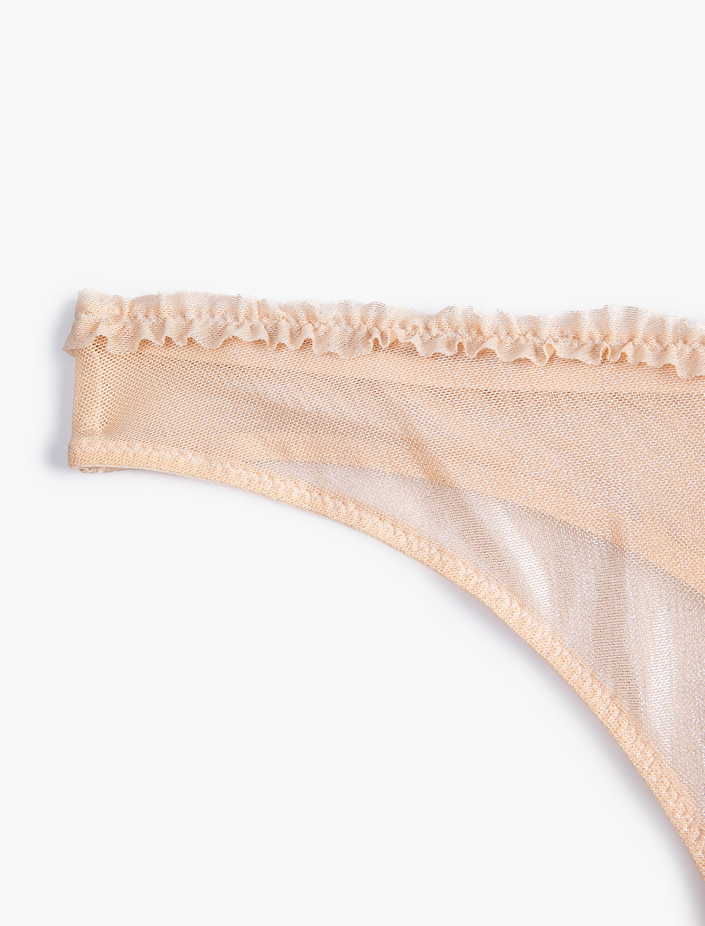   String Külot Fırfırlı Tül Normal Bel