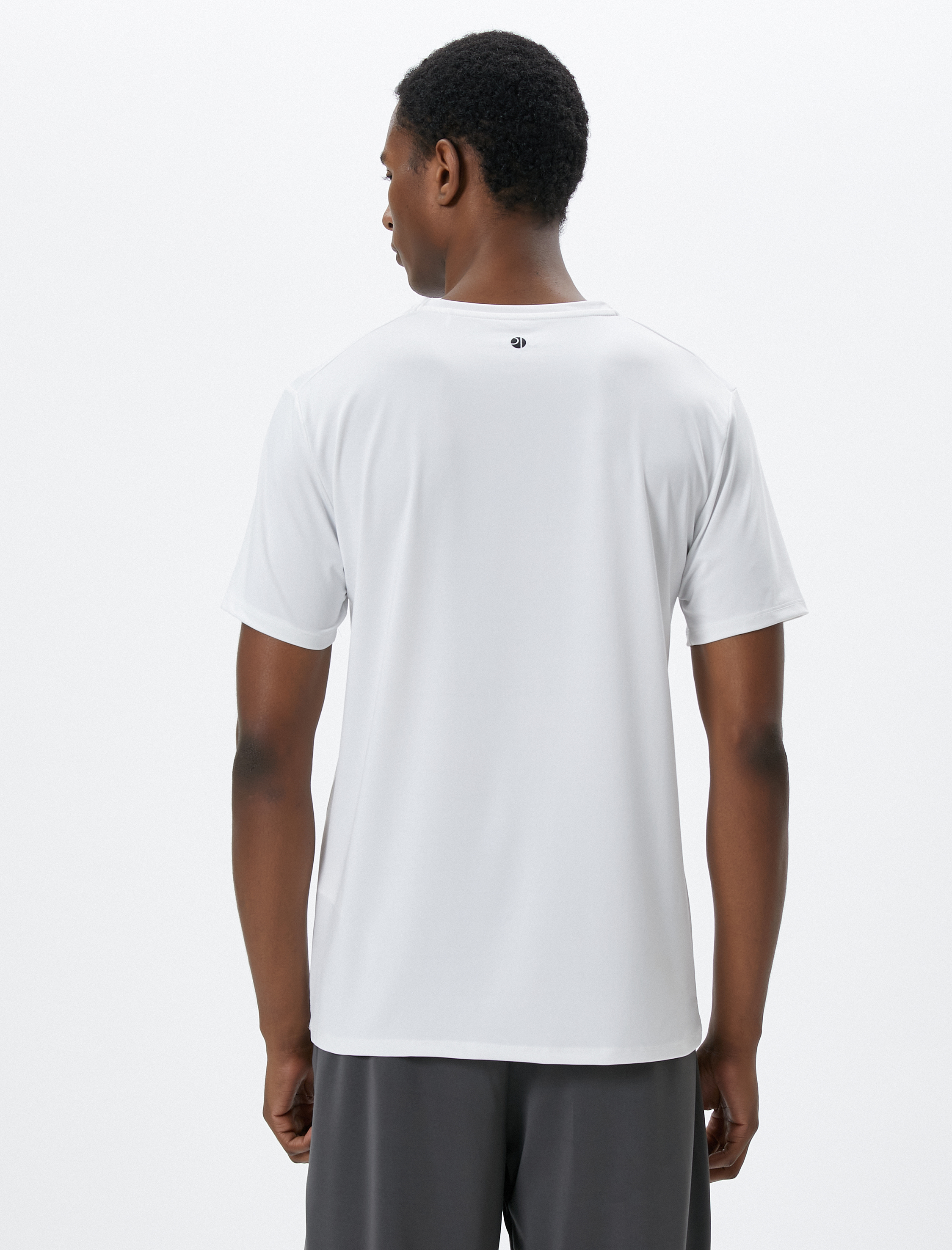   Spor Tişört Şerit Reflektörlü Bisiklet Yaka Kısa Kollu