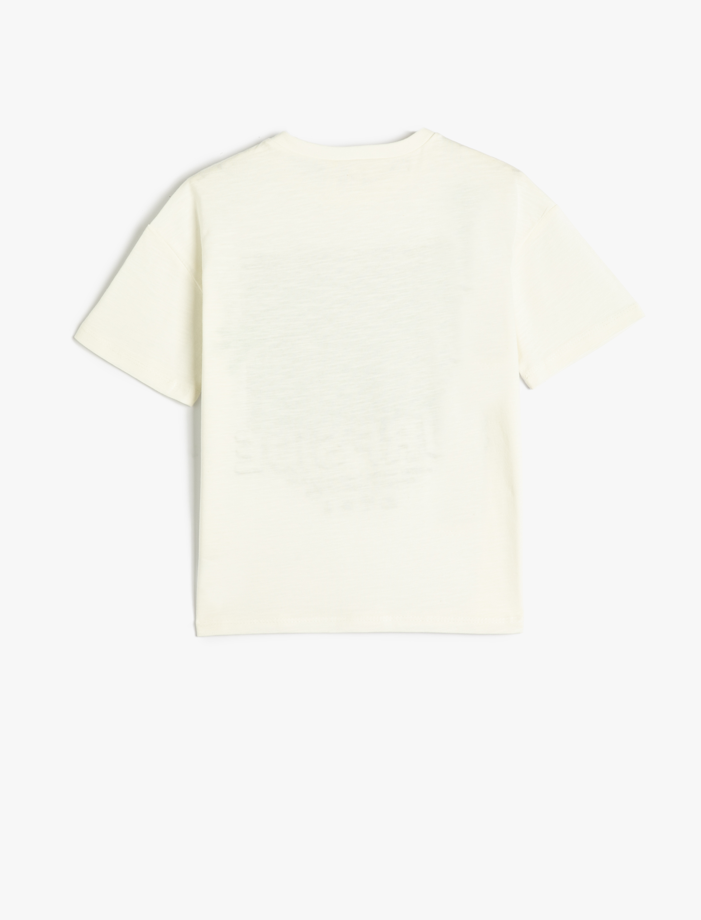  Erkek Çocuk Tişört Kısa Kollu Bisiklet Yaka Pamuklu Baskılı