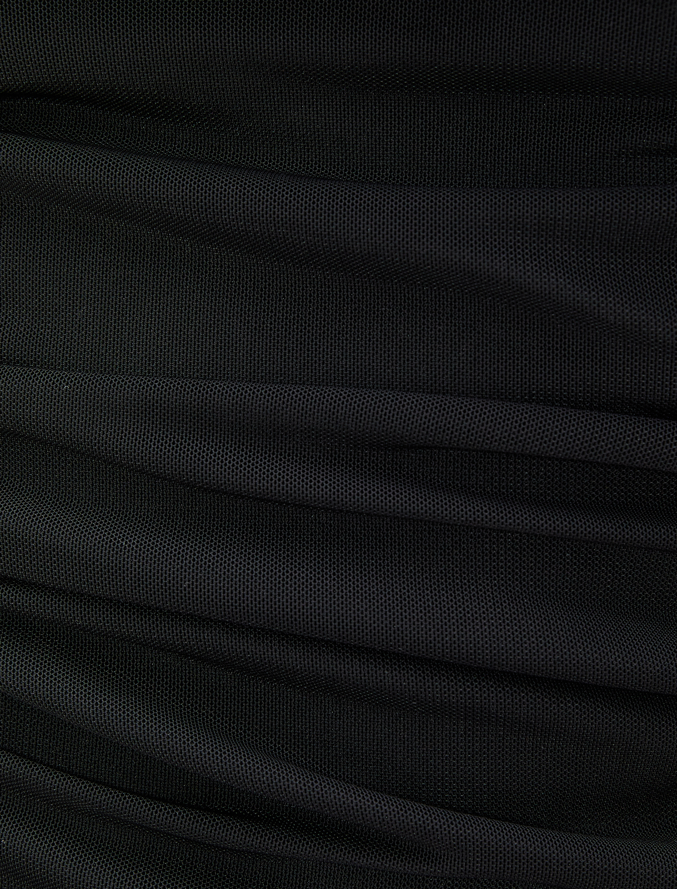   Mini Şifon Elbise Drapeli Straplez