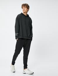 Spor Eşofman Altı Beli Bağcıklı Cep Detaylı