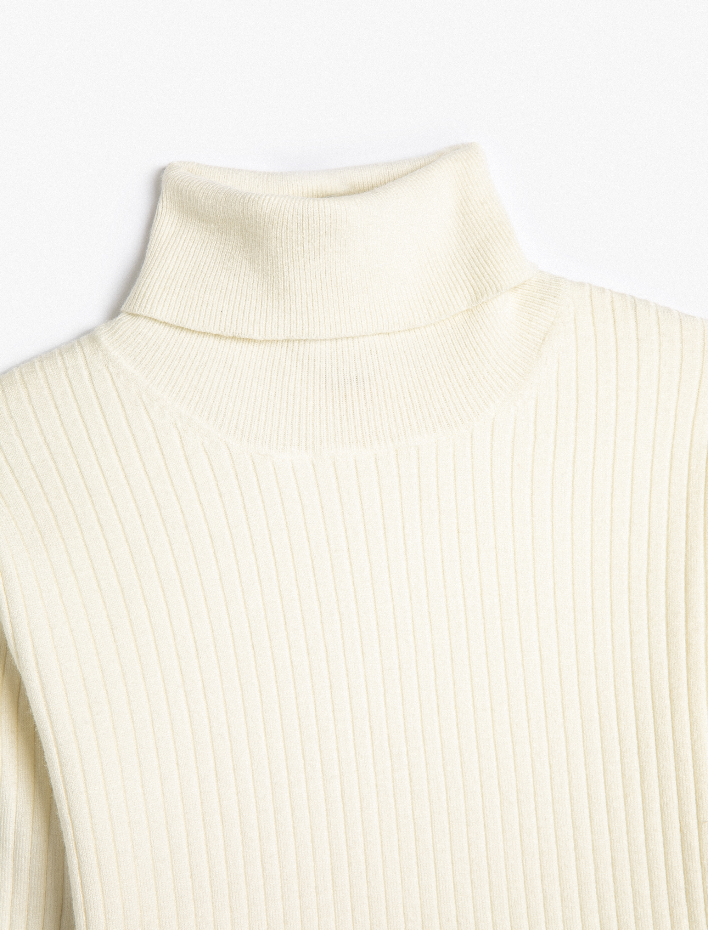  Kız Çocuk Balıkçı Yaka Kazak Uzun Kollu Kaşkorse