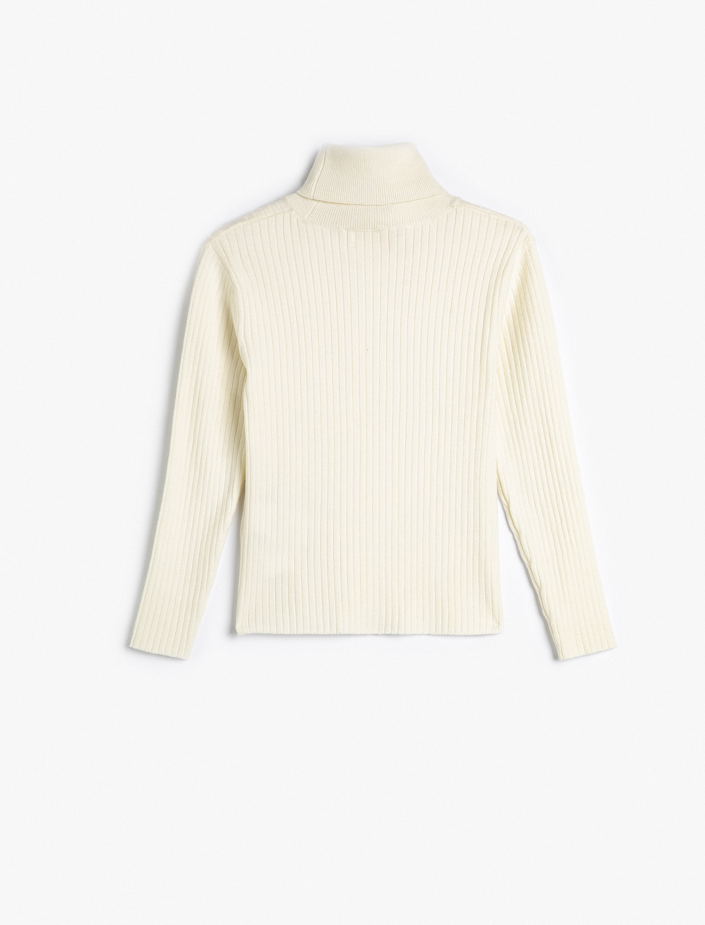  Kız Çocuk Balıkçı Yaka Kazak Uzun Kollu Kaşkorse