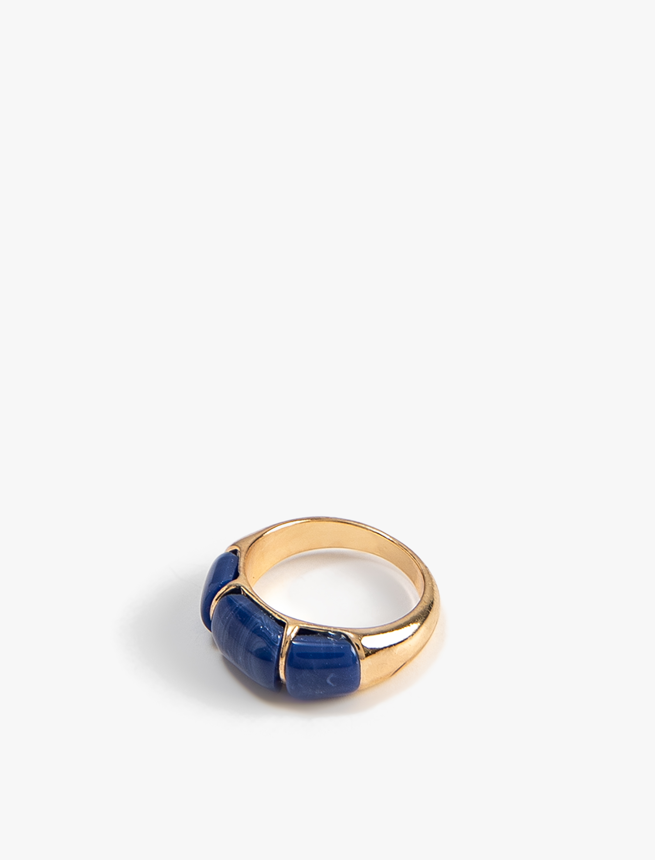 Kadın Yüzük Taşlı Metal