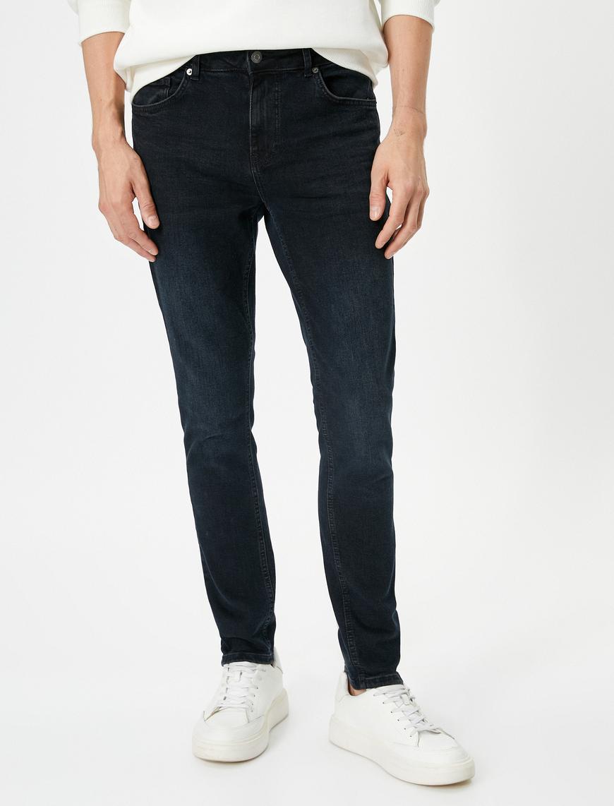   Skinny Fit Kot Pantolon - Michael Jean