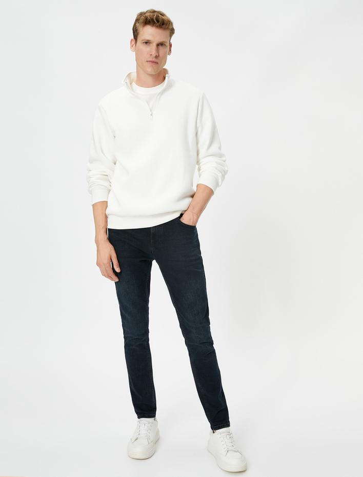  Skinny Fit Kot Pantolon - Michael Jean