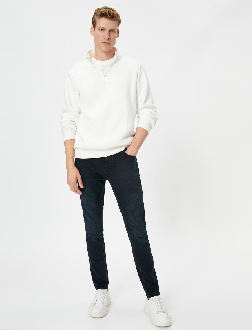   Skinny Fit Kot Pantolon - Michael Jean