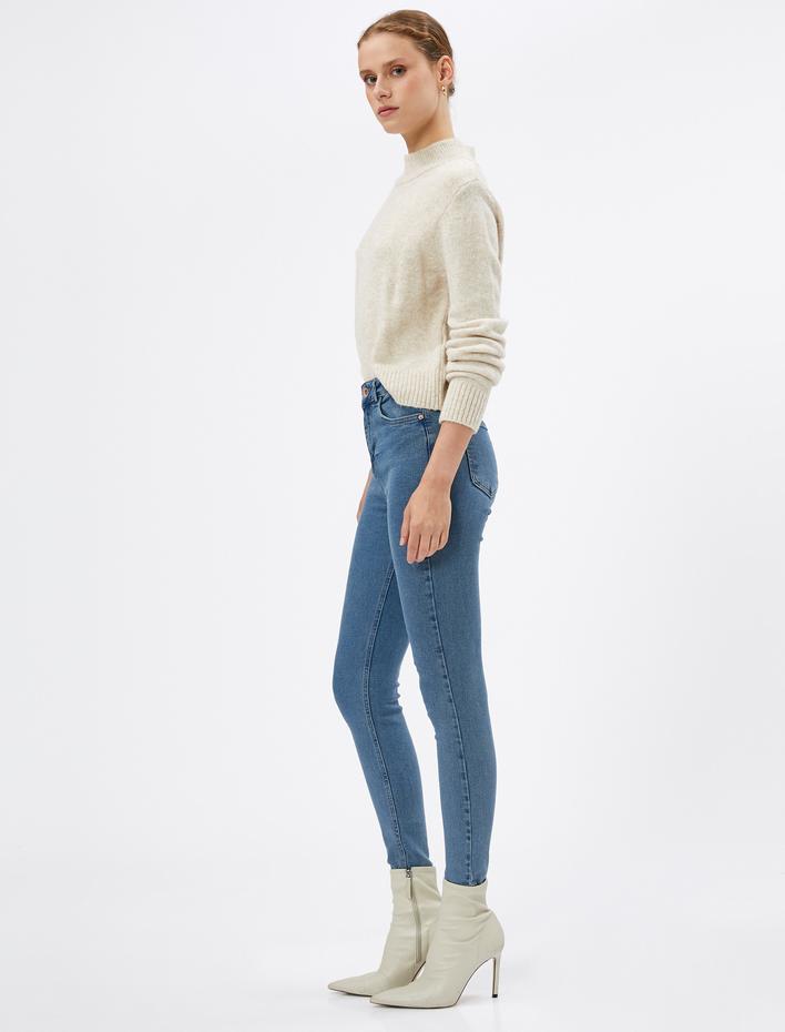  Dar Paça Kot Pantolon Dar Kesim - Carmen Jeans