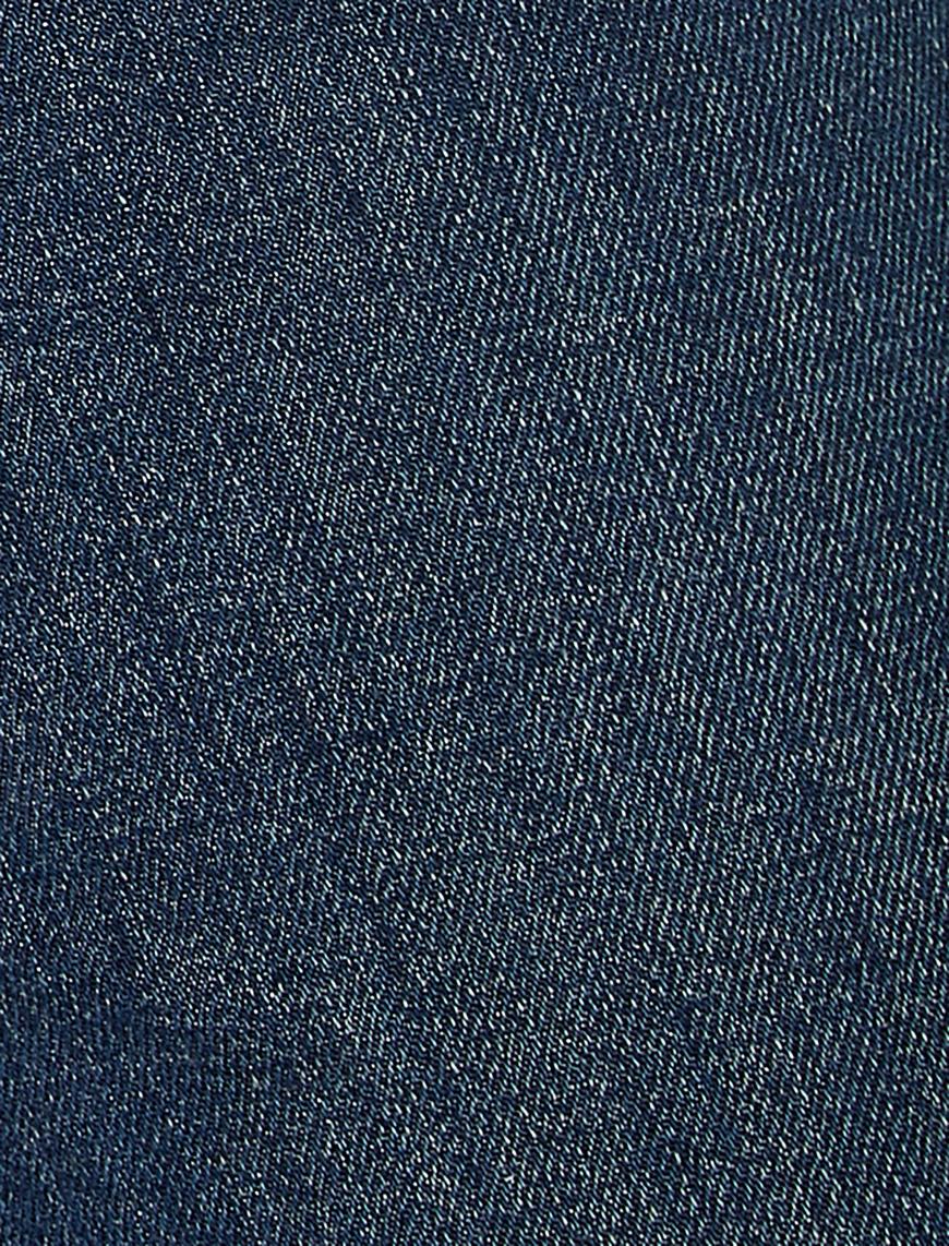  İspanyol Kot Pantolon Normal Bel - Flare Jean
