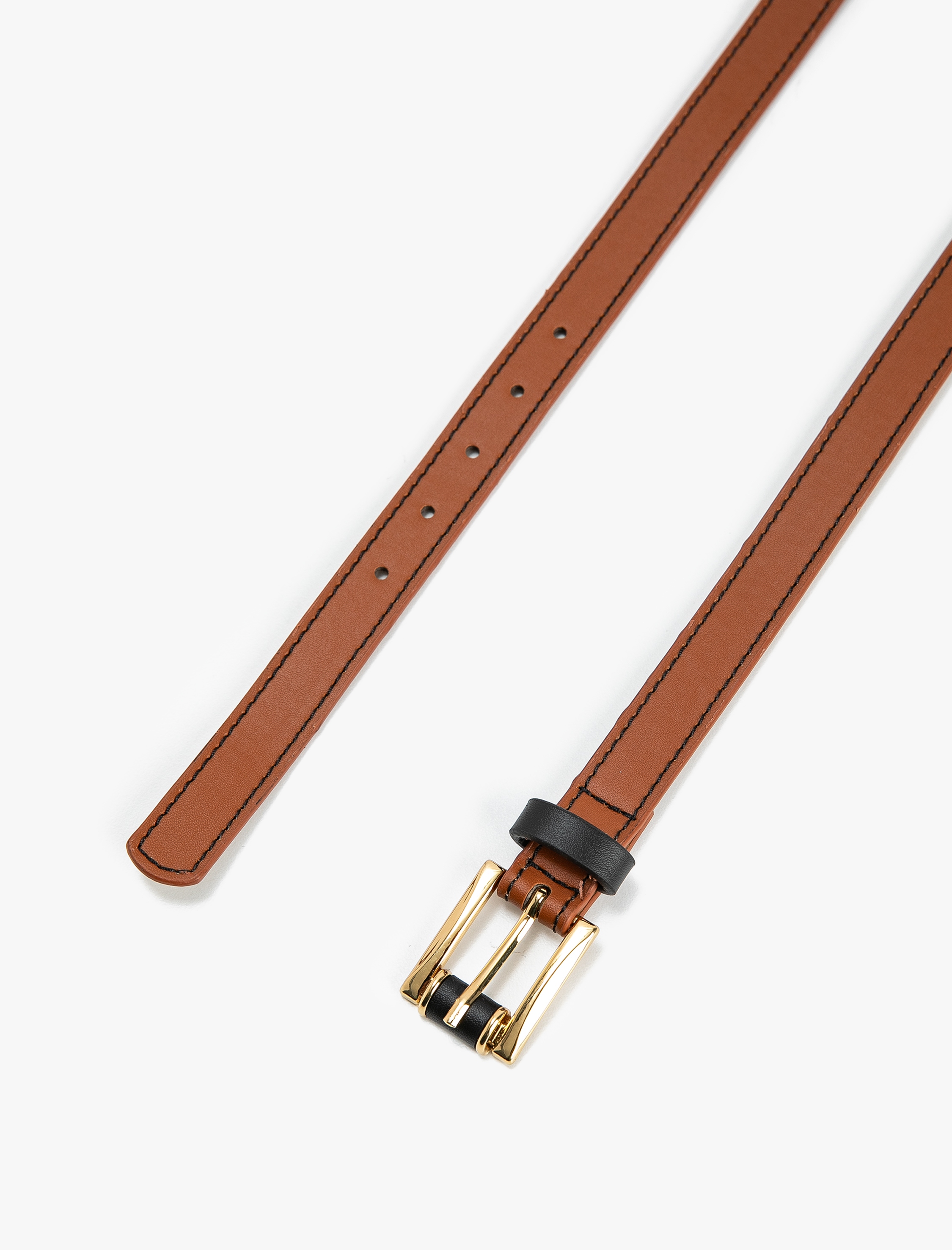  Kadın Kemer Suni Deri Metal Tokalı