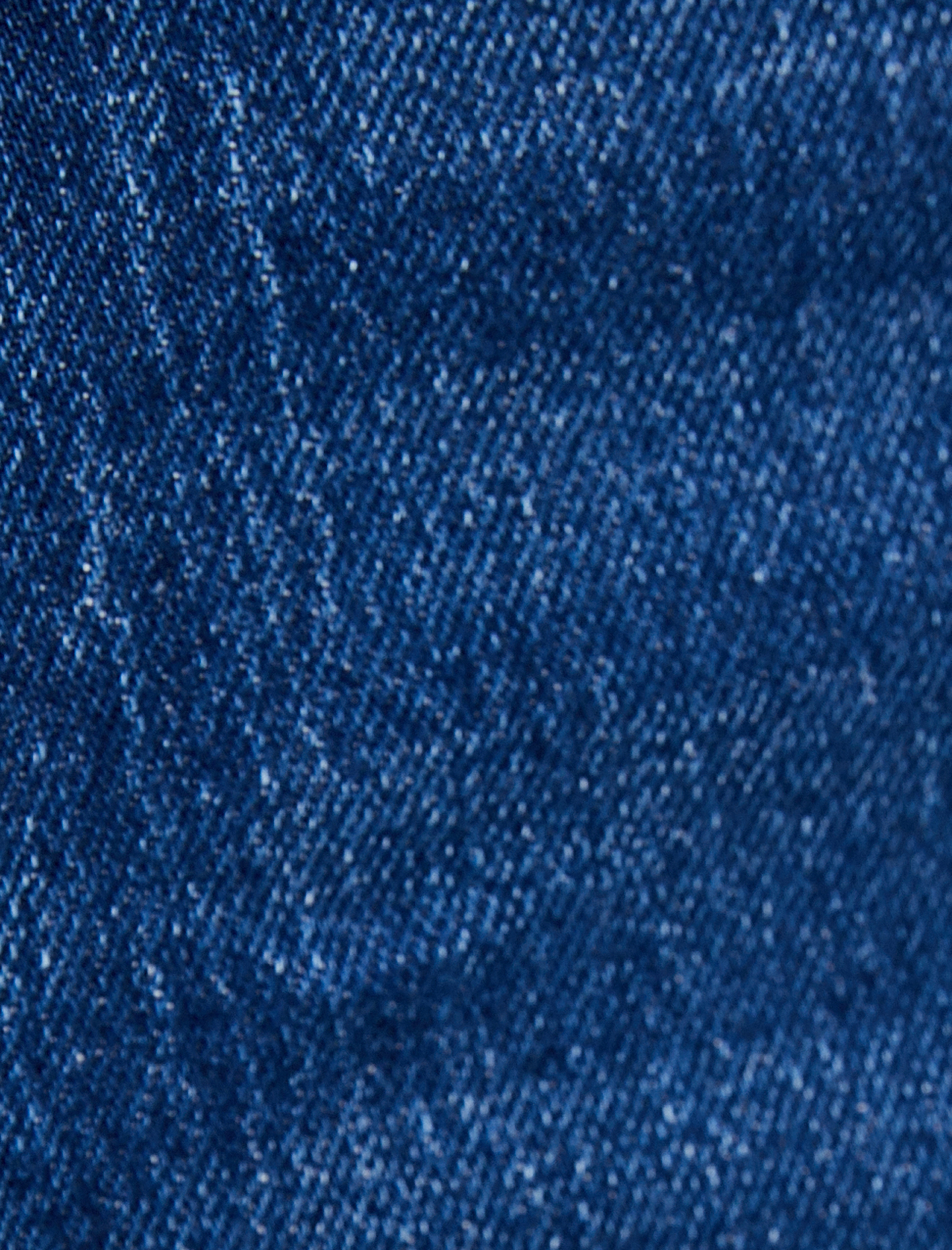 Geniş Kısa Paça Kot Pantolon Yüksek Bel - Sandra Jean