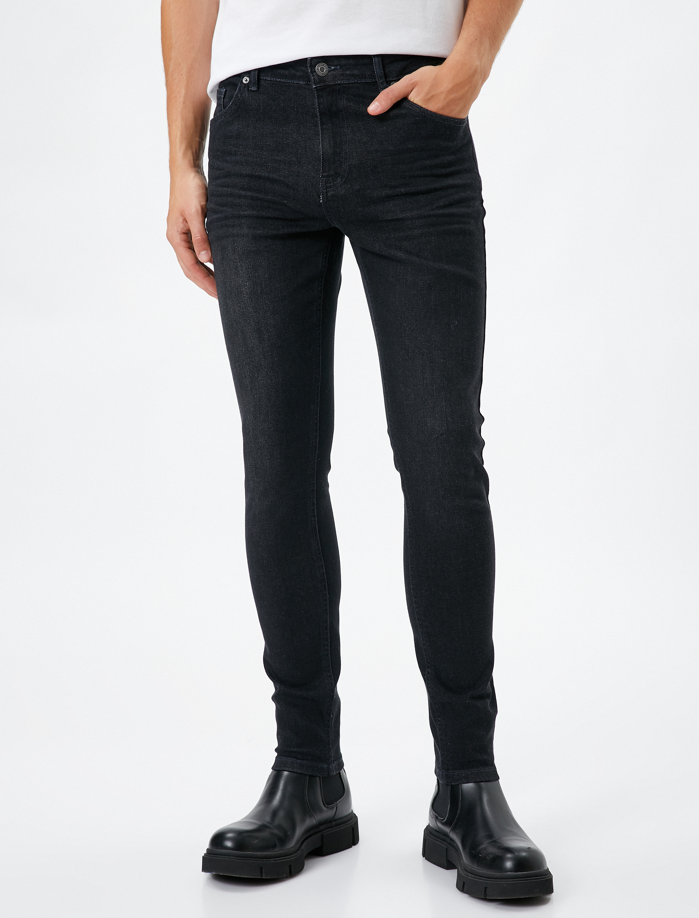   Skinny Fit Kot Pantolon - Michael Jean