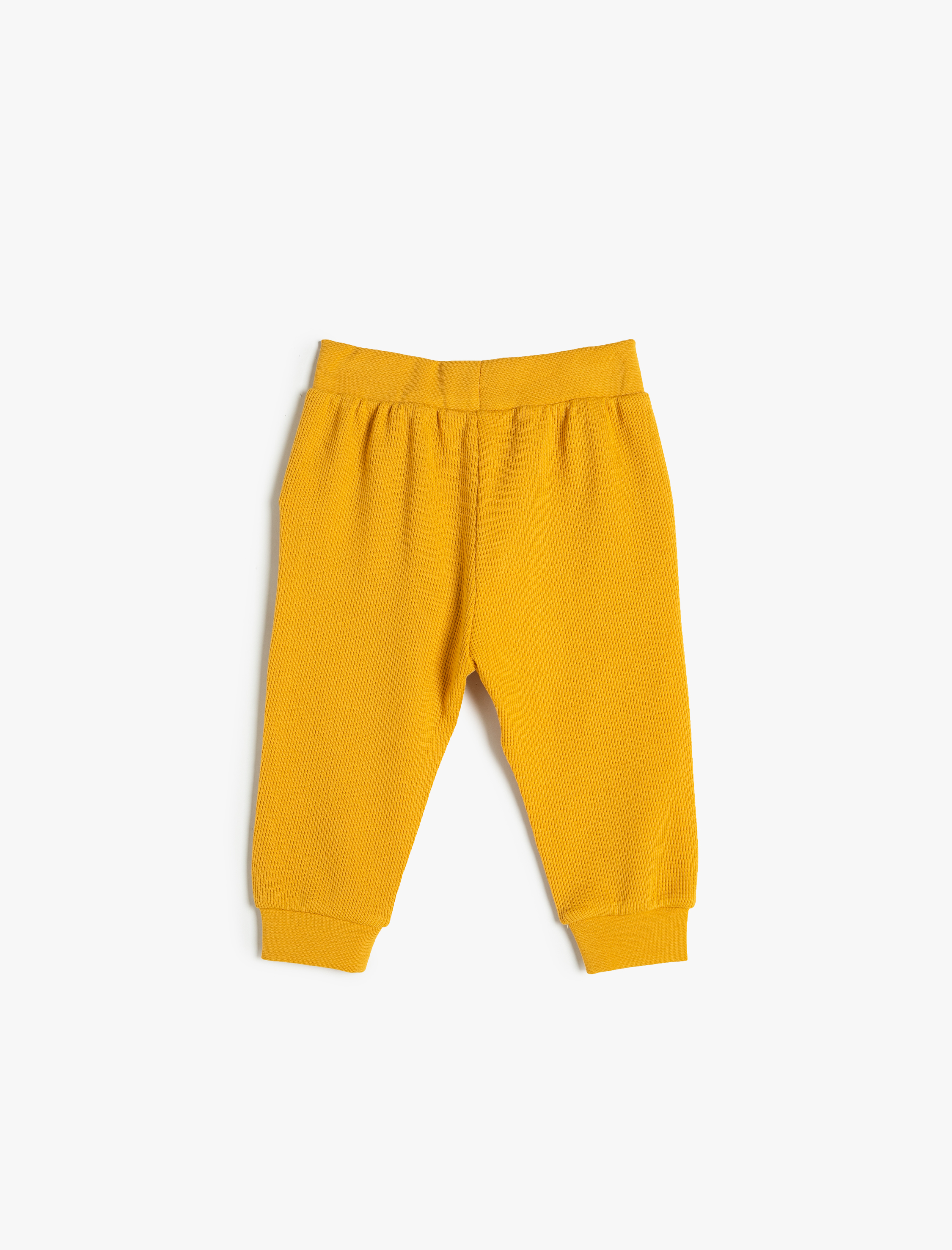  Erkek Bebek Jogger Eşofman Altı Beli Bağlamalı Cep Detaylı Pamuklu