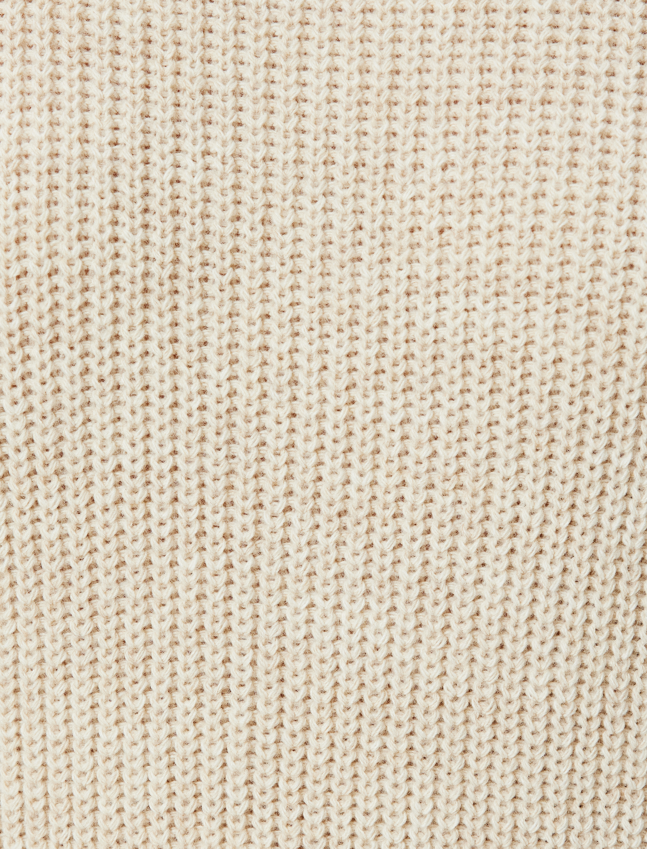   Oversize Triko Kazak Kalça Boy Dik Yaka Uzun Kollu Yumuşak Dokulu