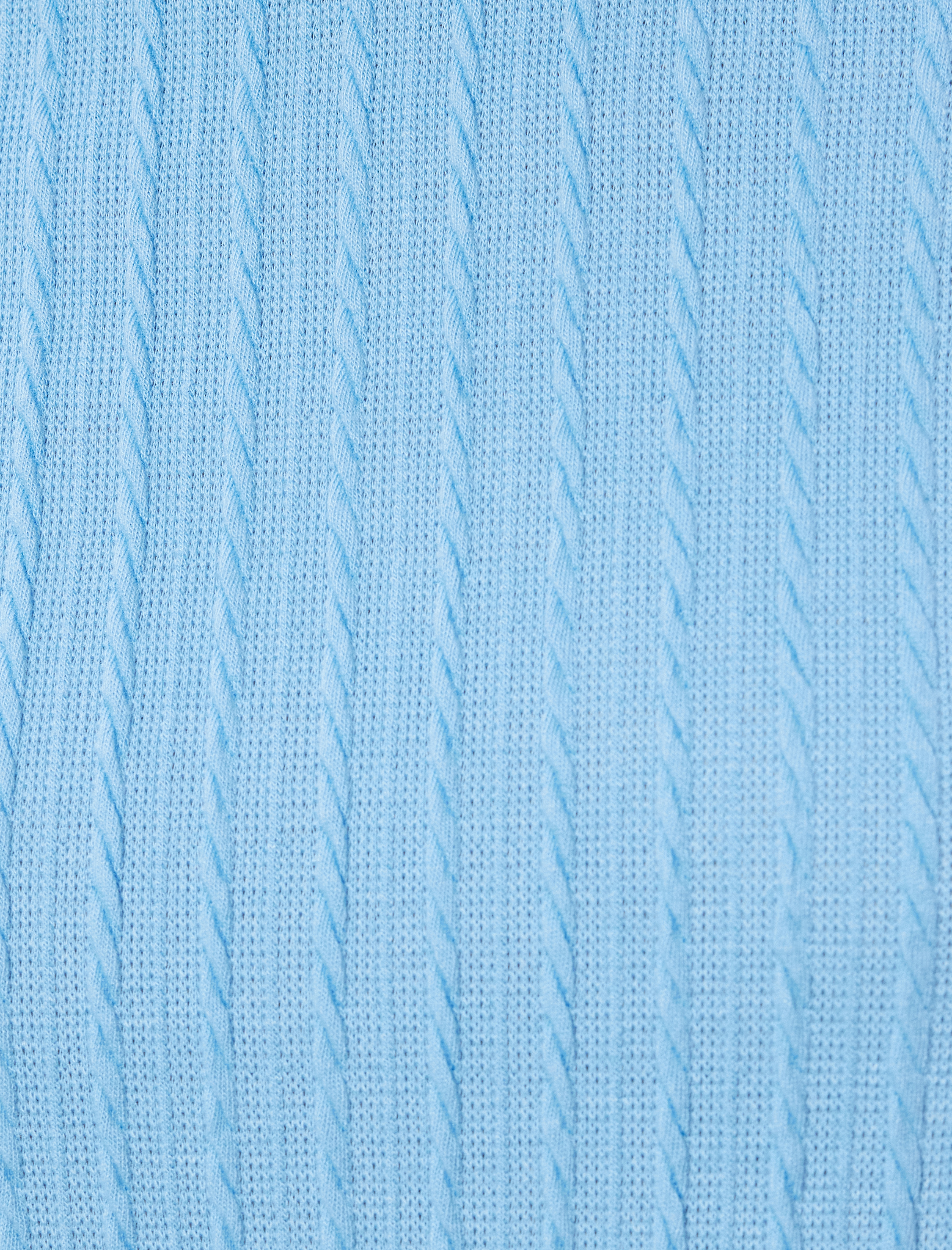   Dokulu Kısa Kollu Tişört Bisiklet Yaka