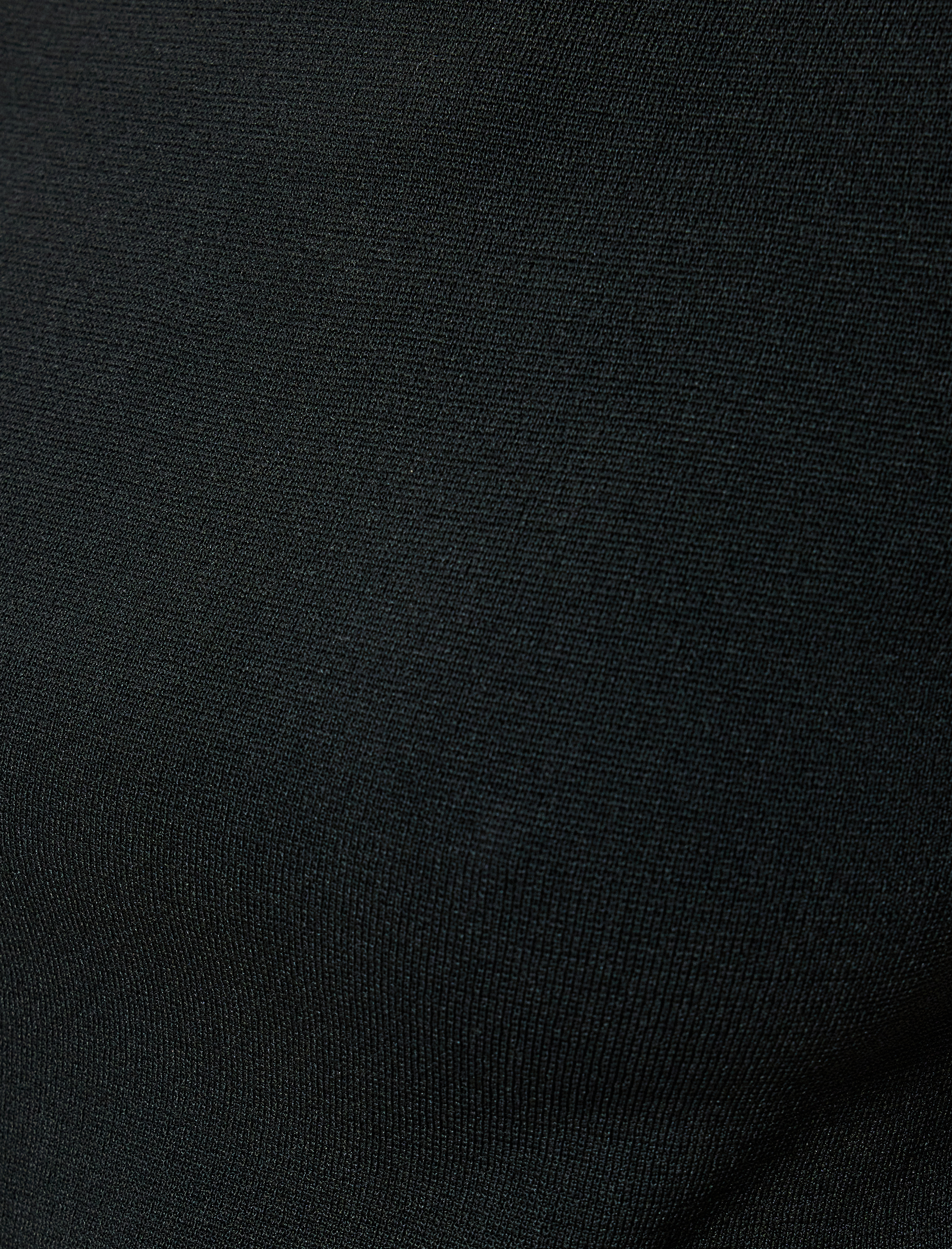   Kısa Kollu Basic Triko Kazak Dik Yaka