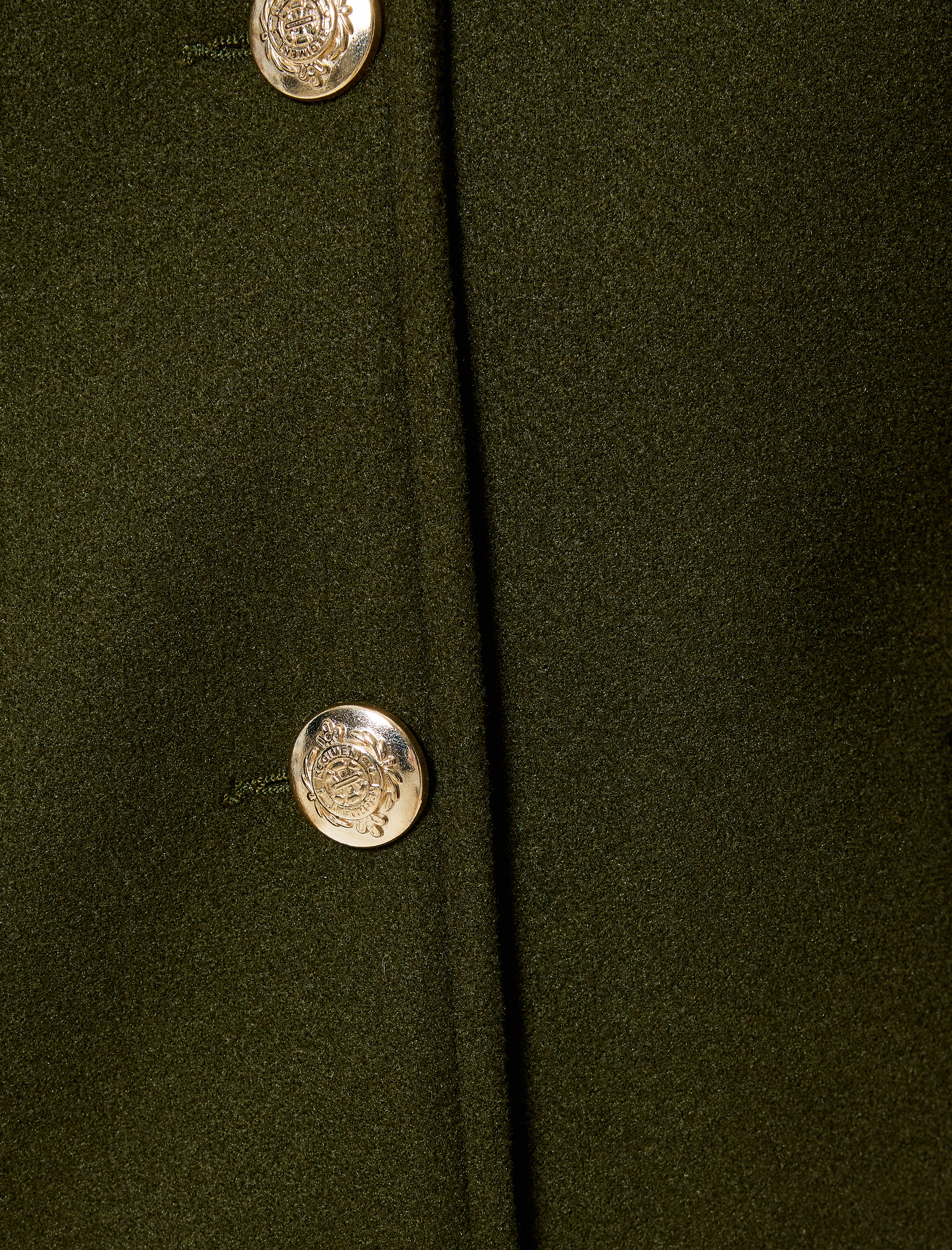   Cepli Düğmeli Gömlek Yaka Kruvaze Kısa Kaşe Mont