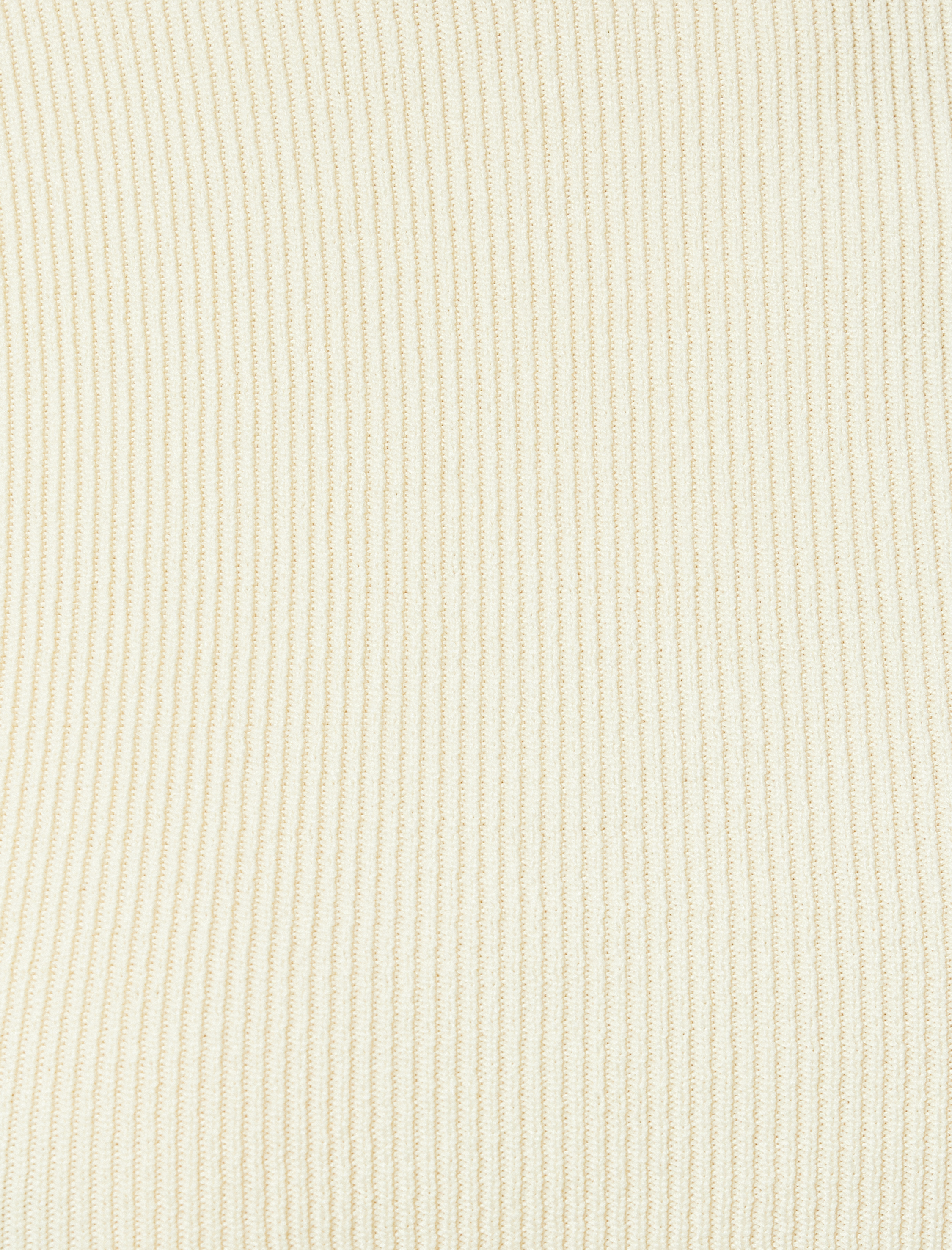   Uzun Kollu Fitilli Basic Dik Yaka Kısa Triko Kazak