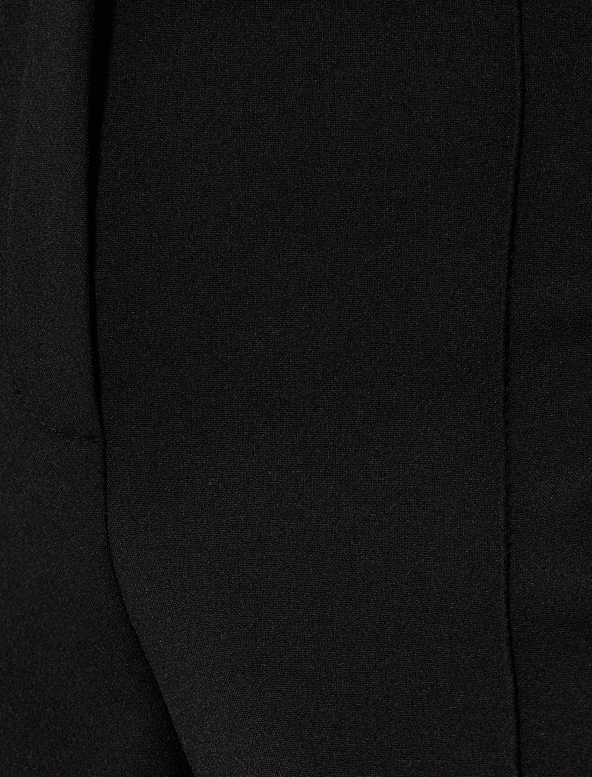   Kısa İspanyol Paça Pantolon Nervür Detaylı Slim Fit