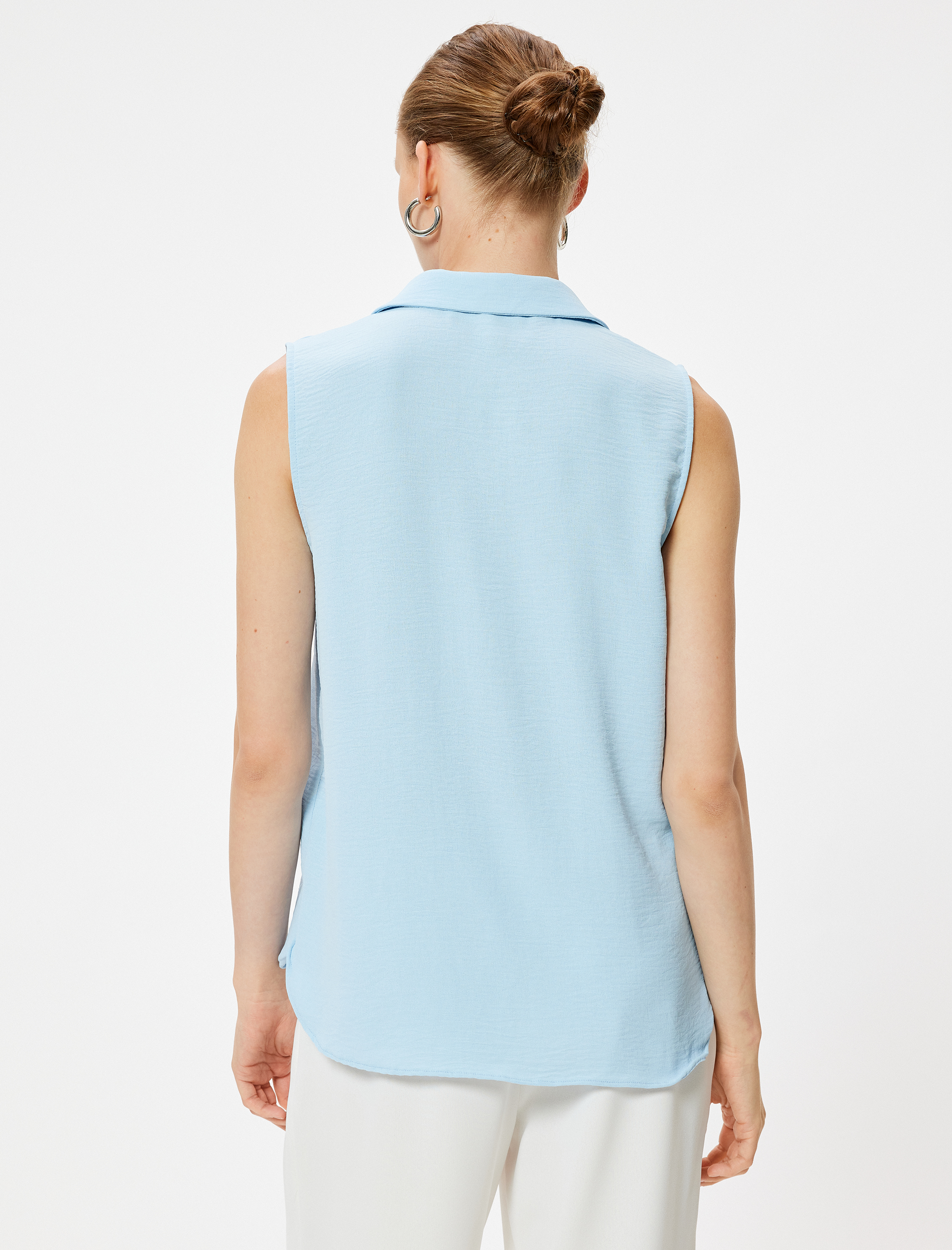   Kolsuz Gömlek Klasik Yaka Düğmeli