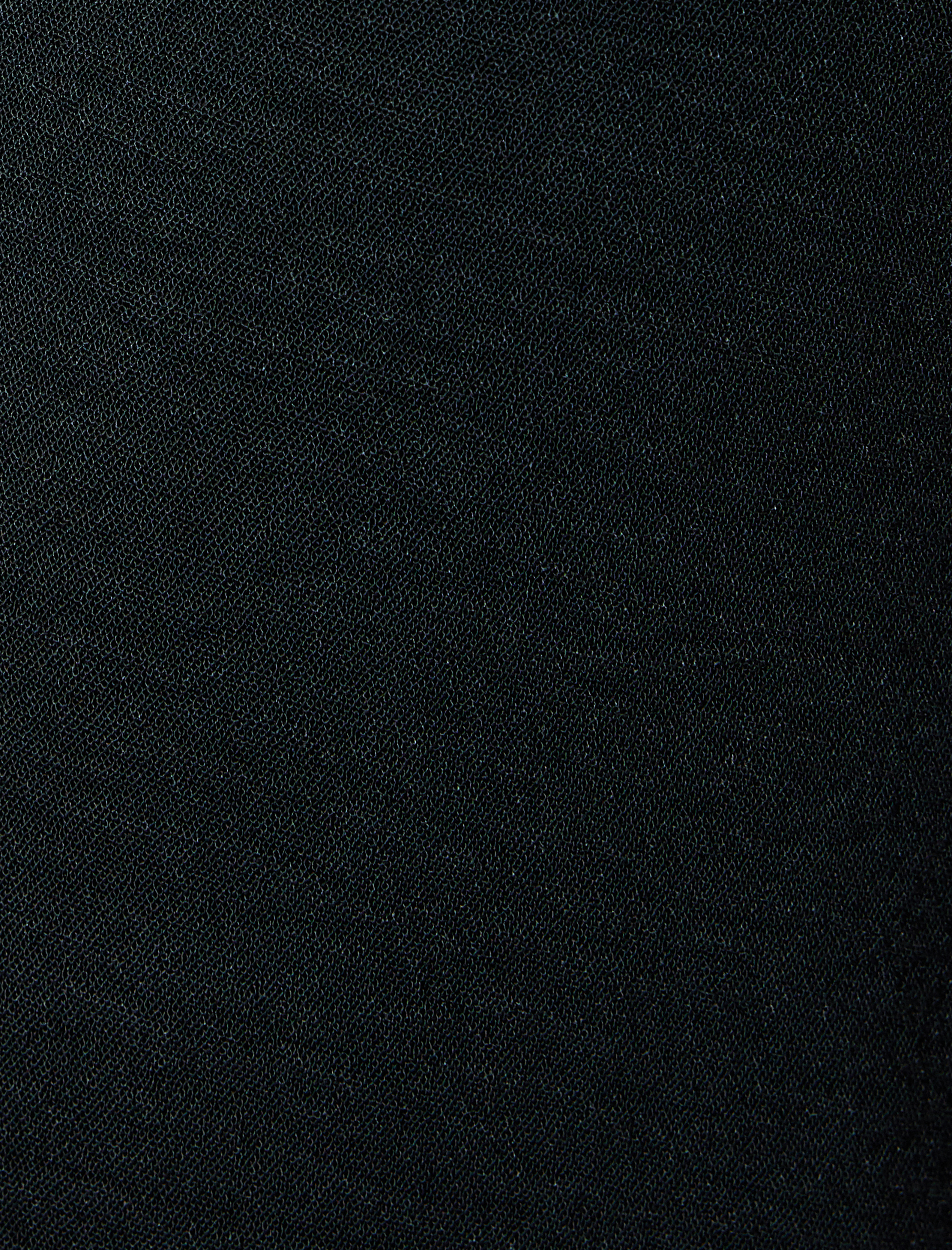   Kruvaze Metal Aksesuarlı Standart Bel Midi Etek