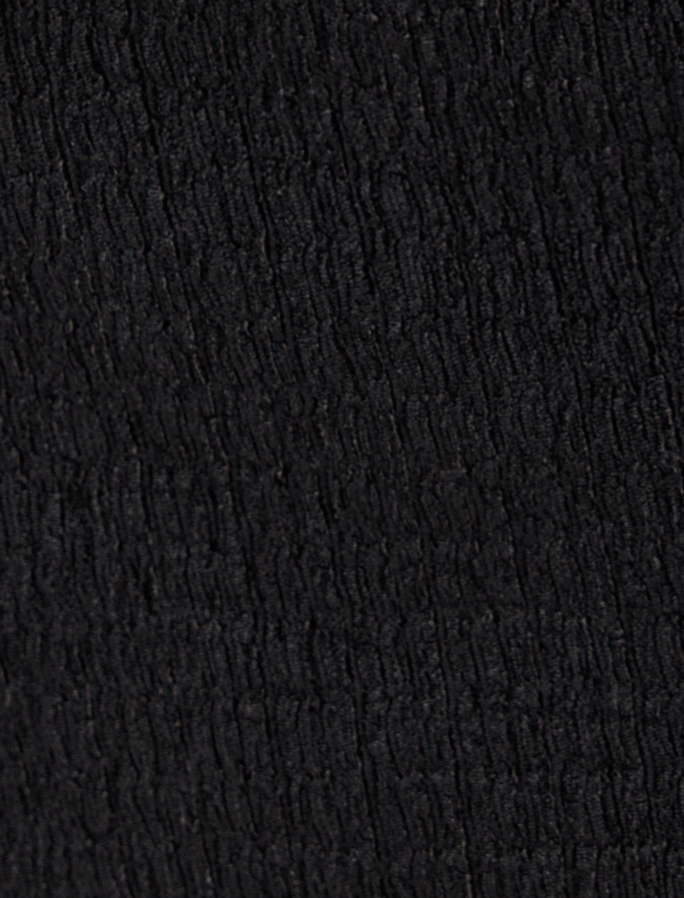   Oversize Pantolon Kruvaze Bağlama Detaylı Yırtmaçlı Bürümcük