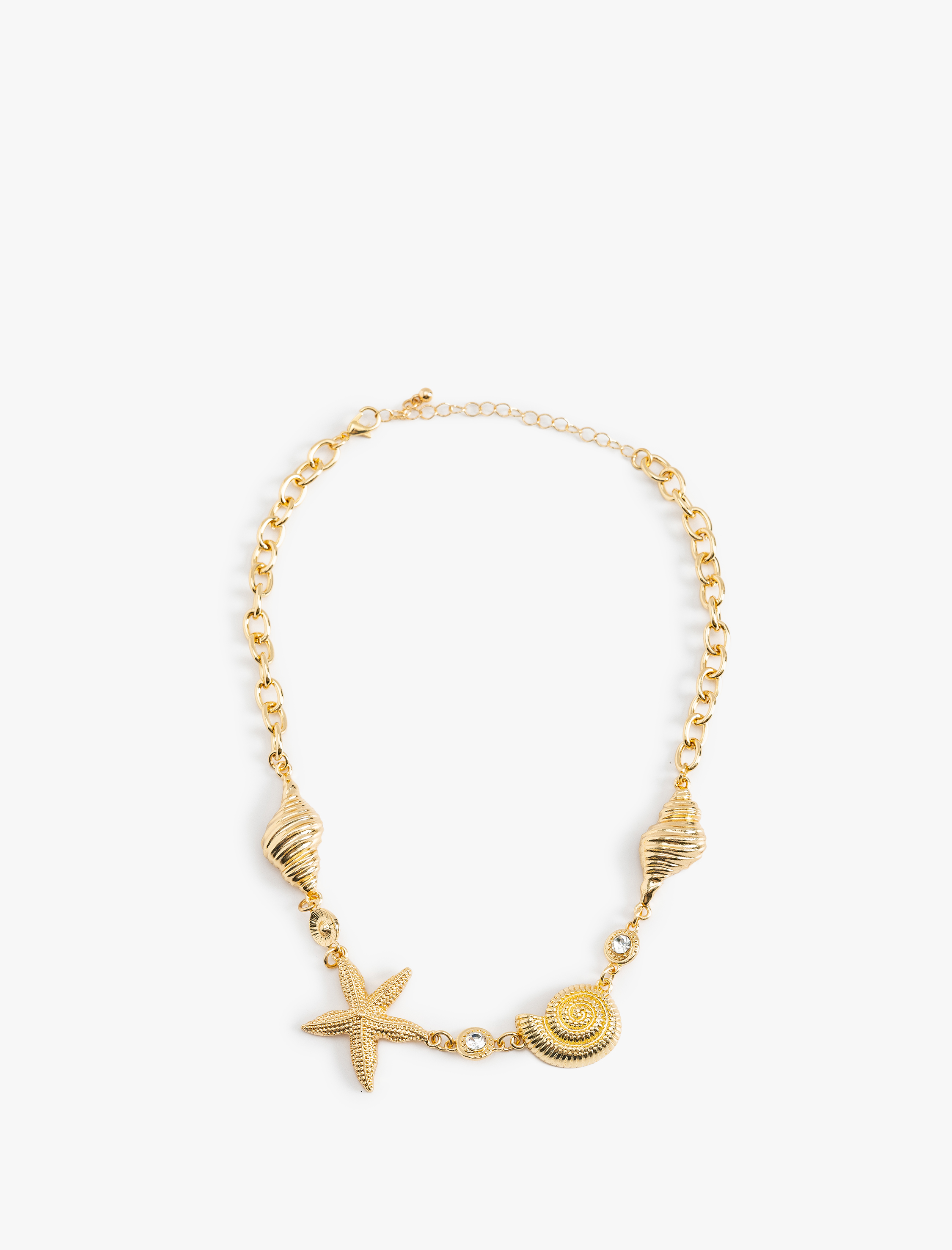  Kadın Koton X Sibil Çetinkaya - Deniz Kabuğu Detaylı Kolye