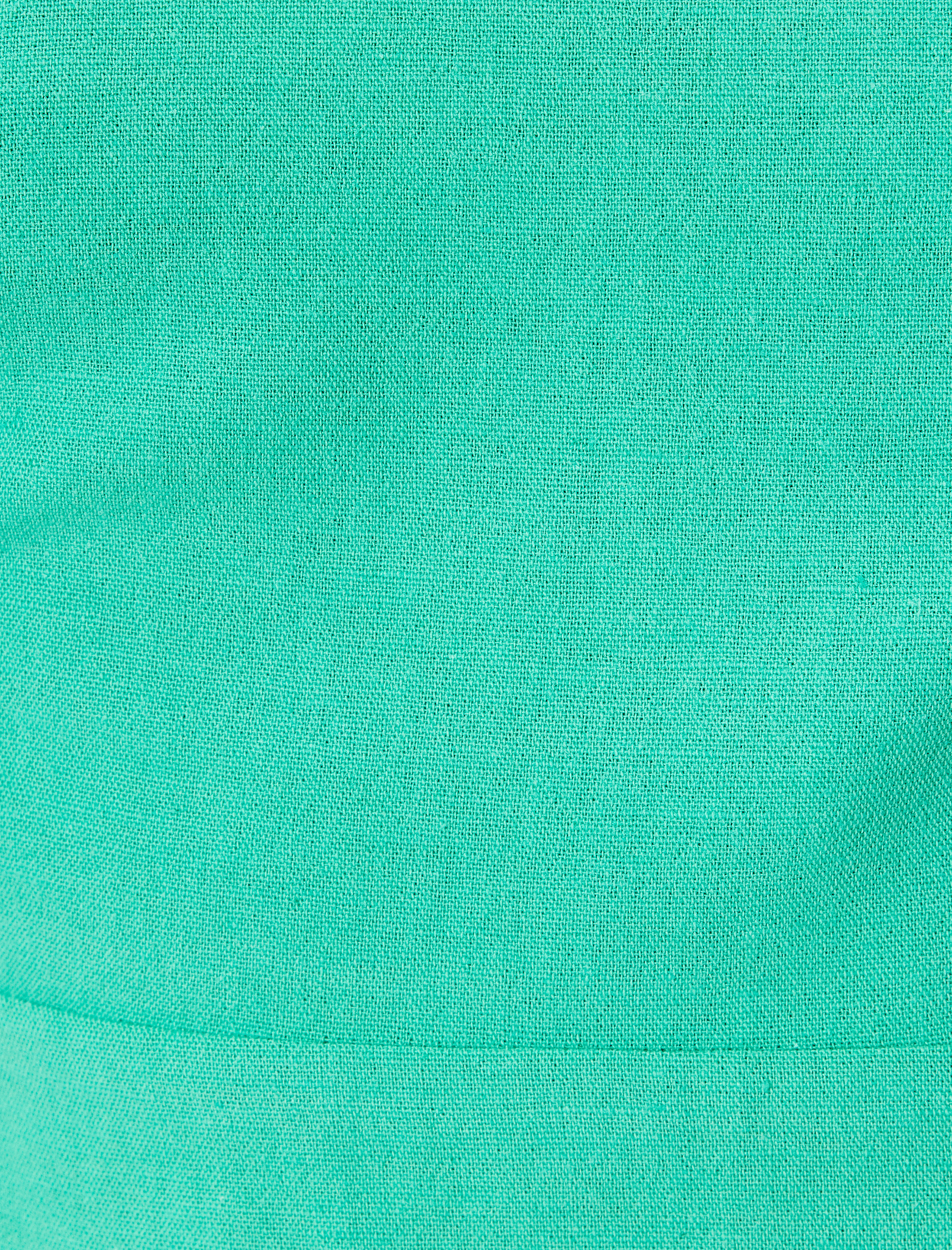   Keten Karışımlı Askılı Midi Boy Elbise Yanları Pencere Detaylı Bağlamalı Slim Fit