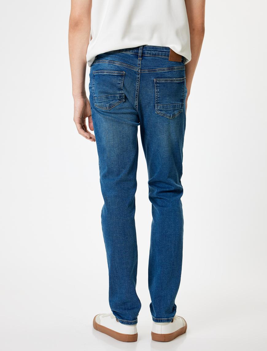   Slim Fit Kot Pantolon - Brad Jean