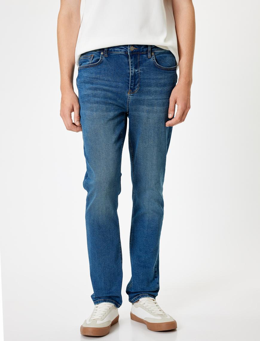   Slim Fit Kot Pantolon - Brad Jean