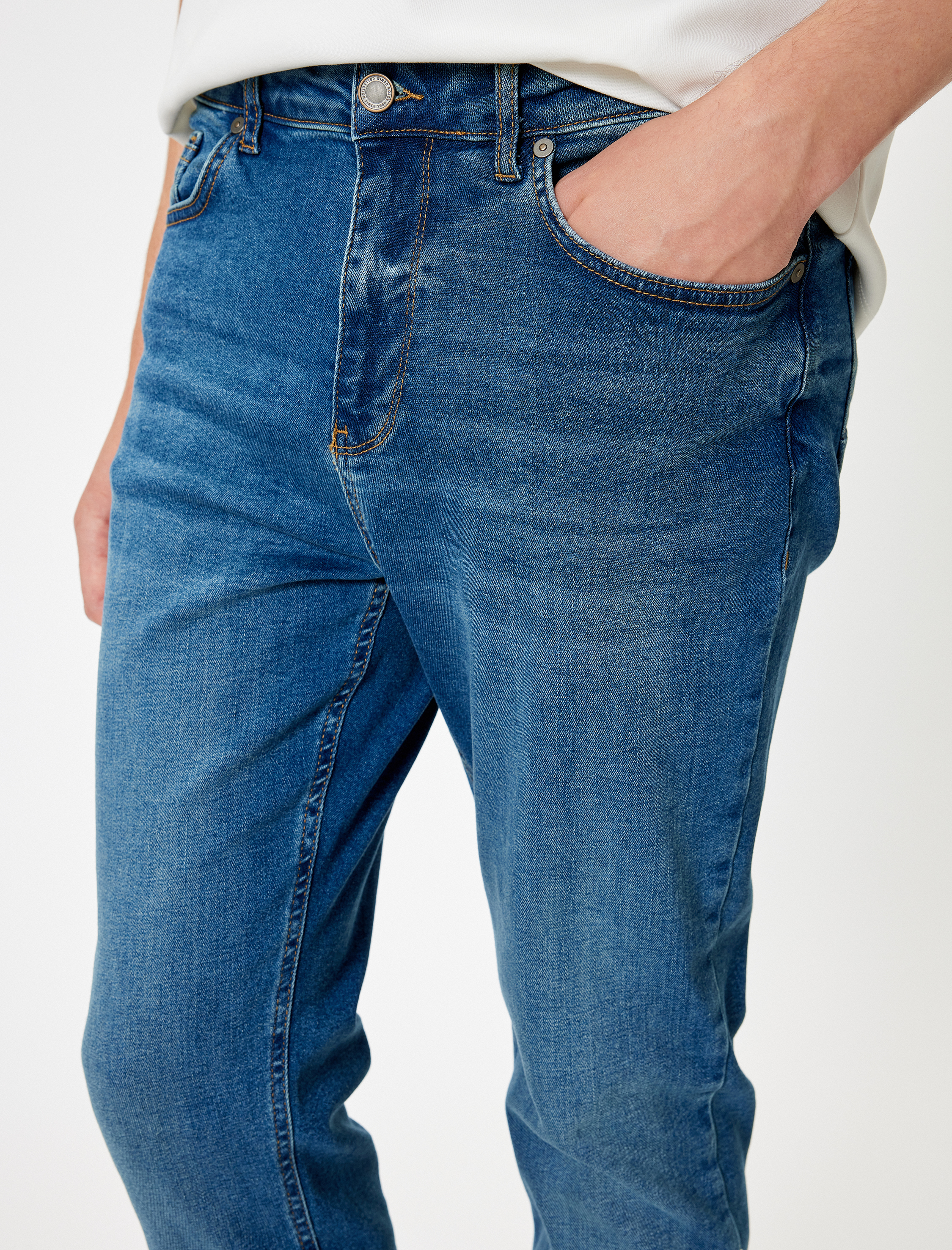   Slim Fit Kot Pantolon - Brad Jean
