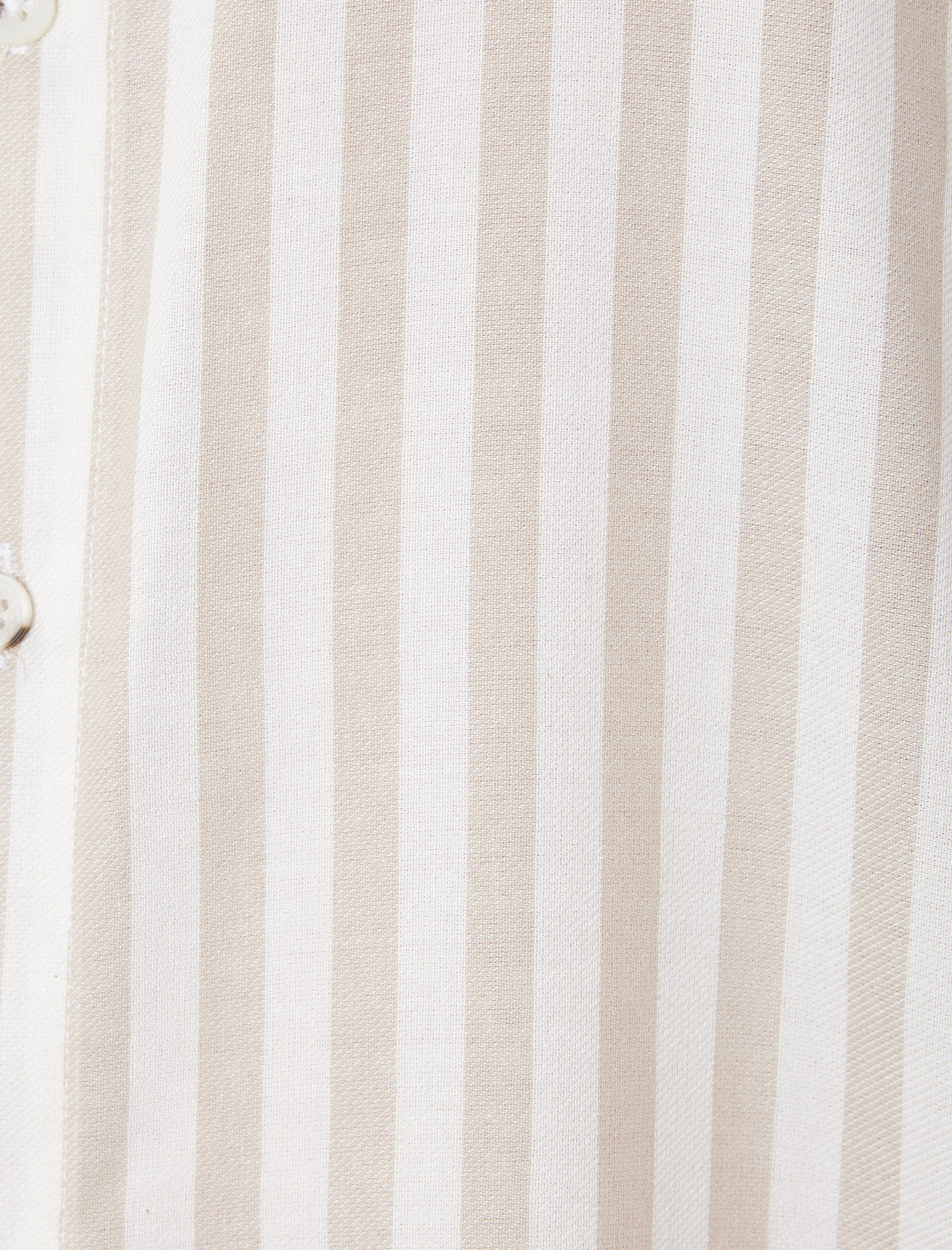   Uzun Kollu Düğmeli Yaka Çizgili Regular Fit Gömlek