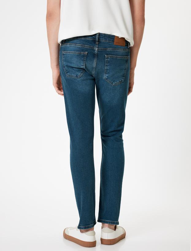 Slim Fit Kot Pantolon - Brad Jean_3