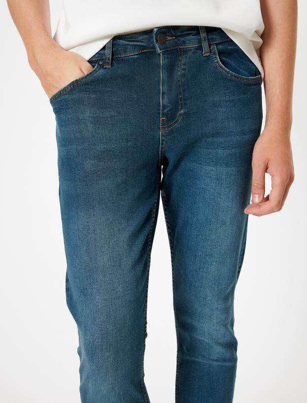 Slim Fit Kot Pantolon - Brad Jean_4