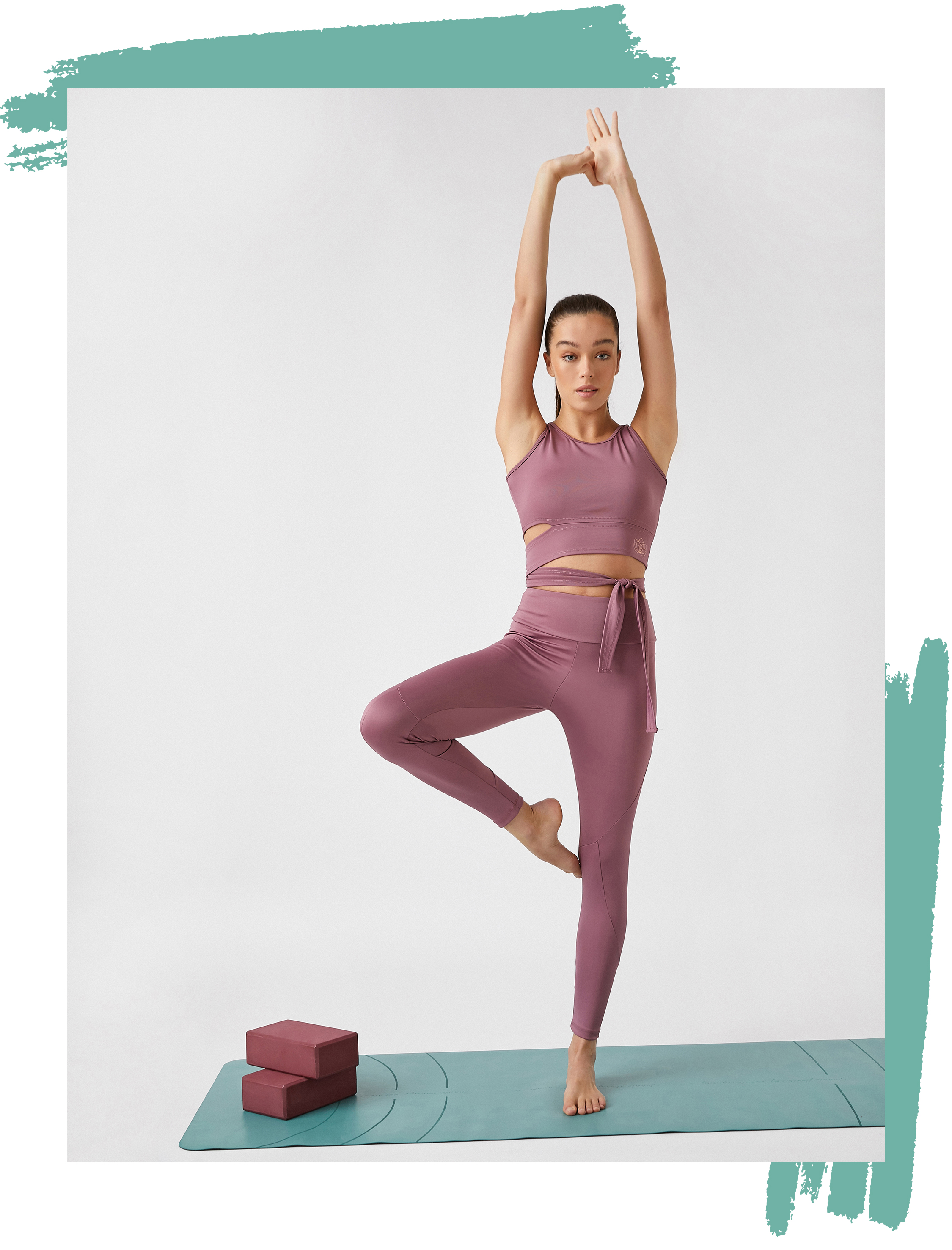   Yüksek Bel Yoga Taytı