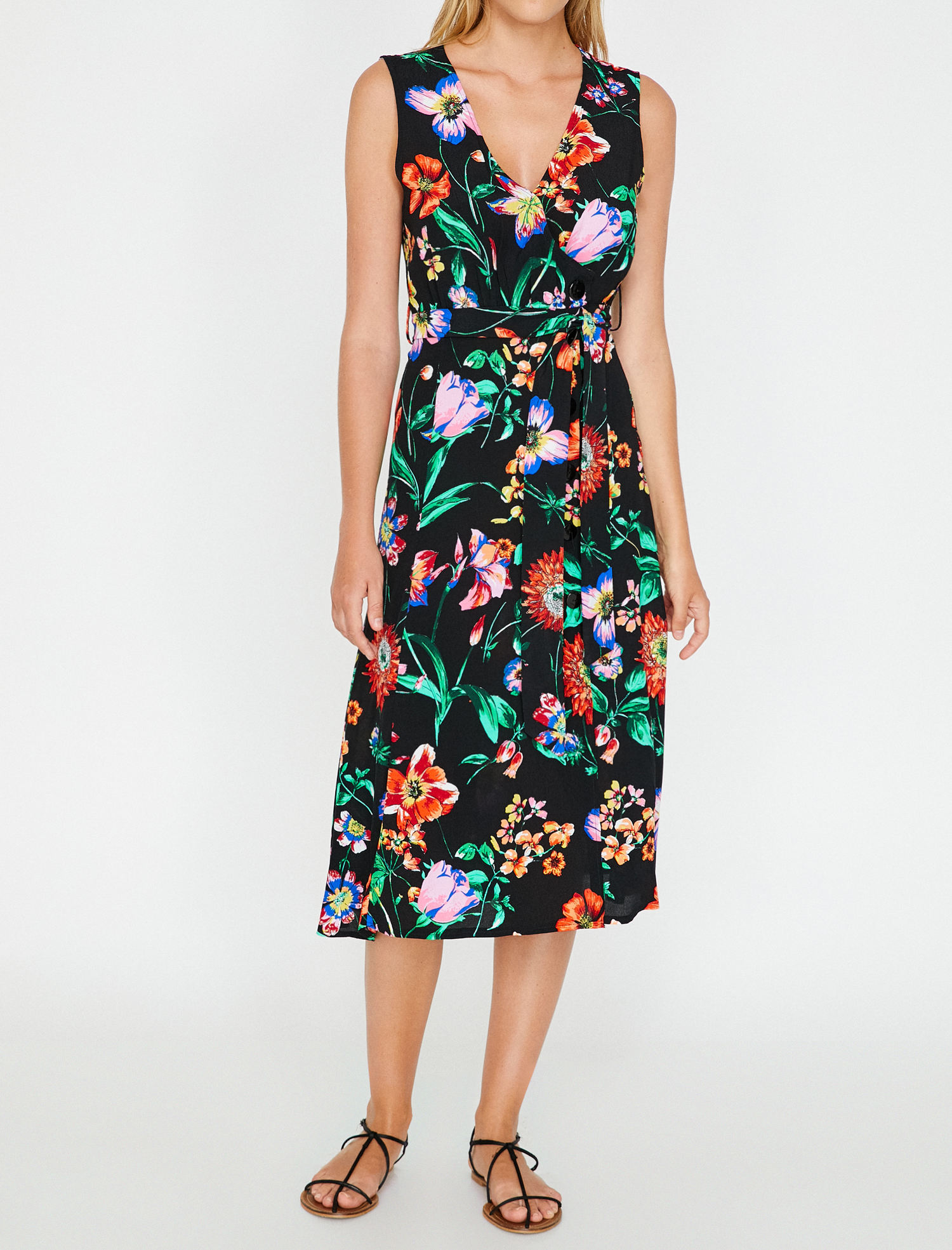   Çiçek Desenli Elbise