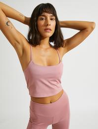 İnce Askılı Sporcu Sütyeni