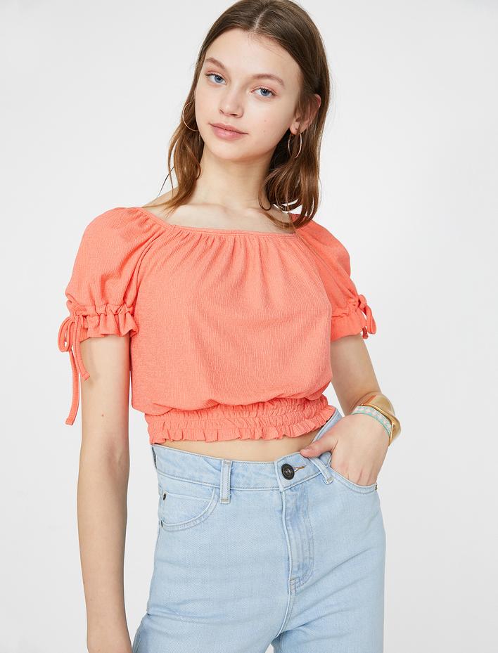  Omzu Açık Tişört