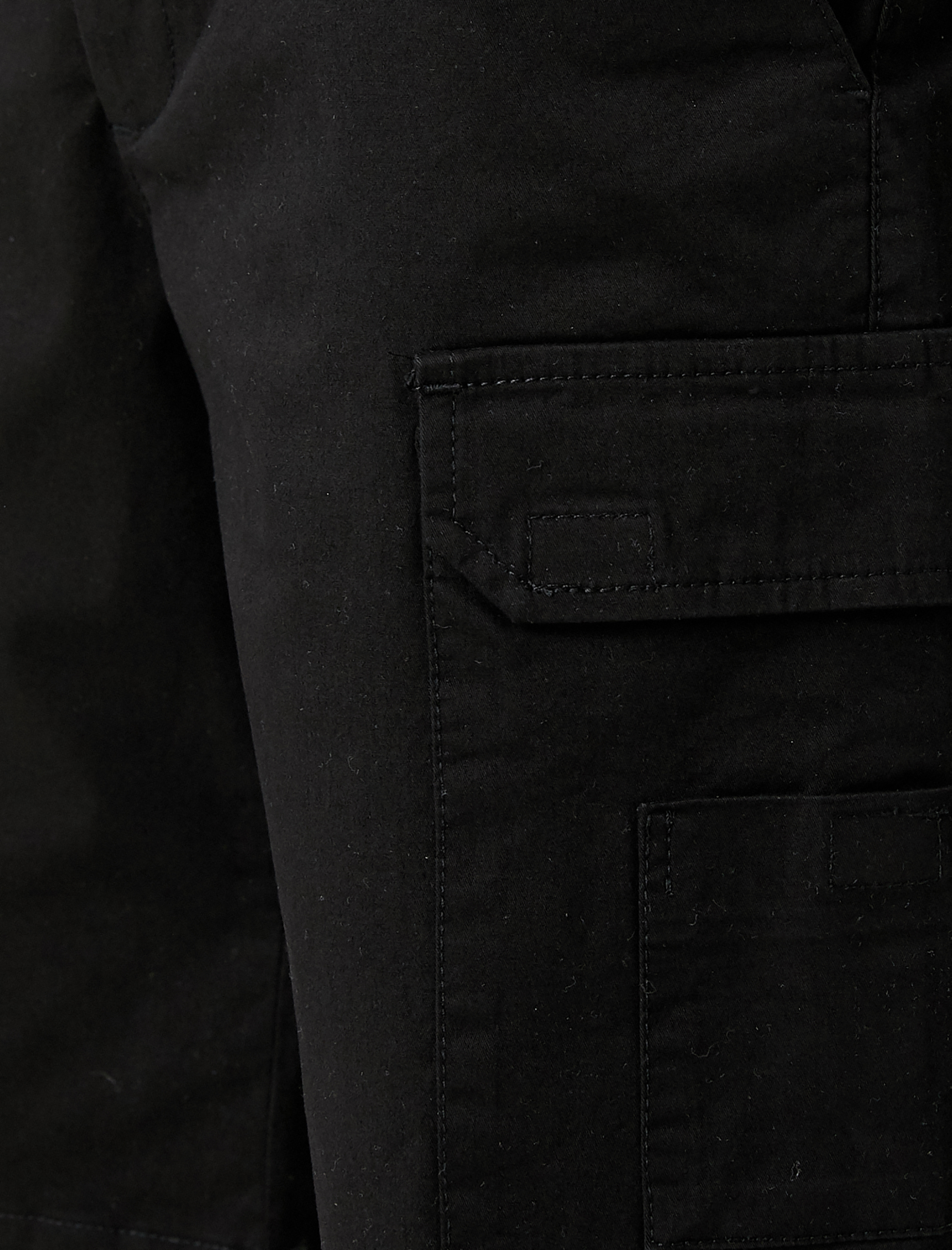 Sloganlı Şort Pamuklu