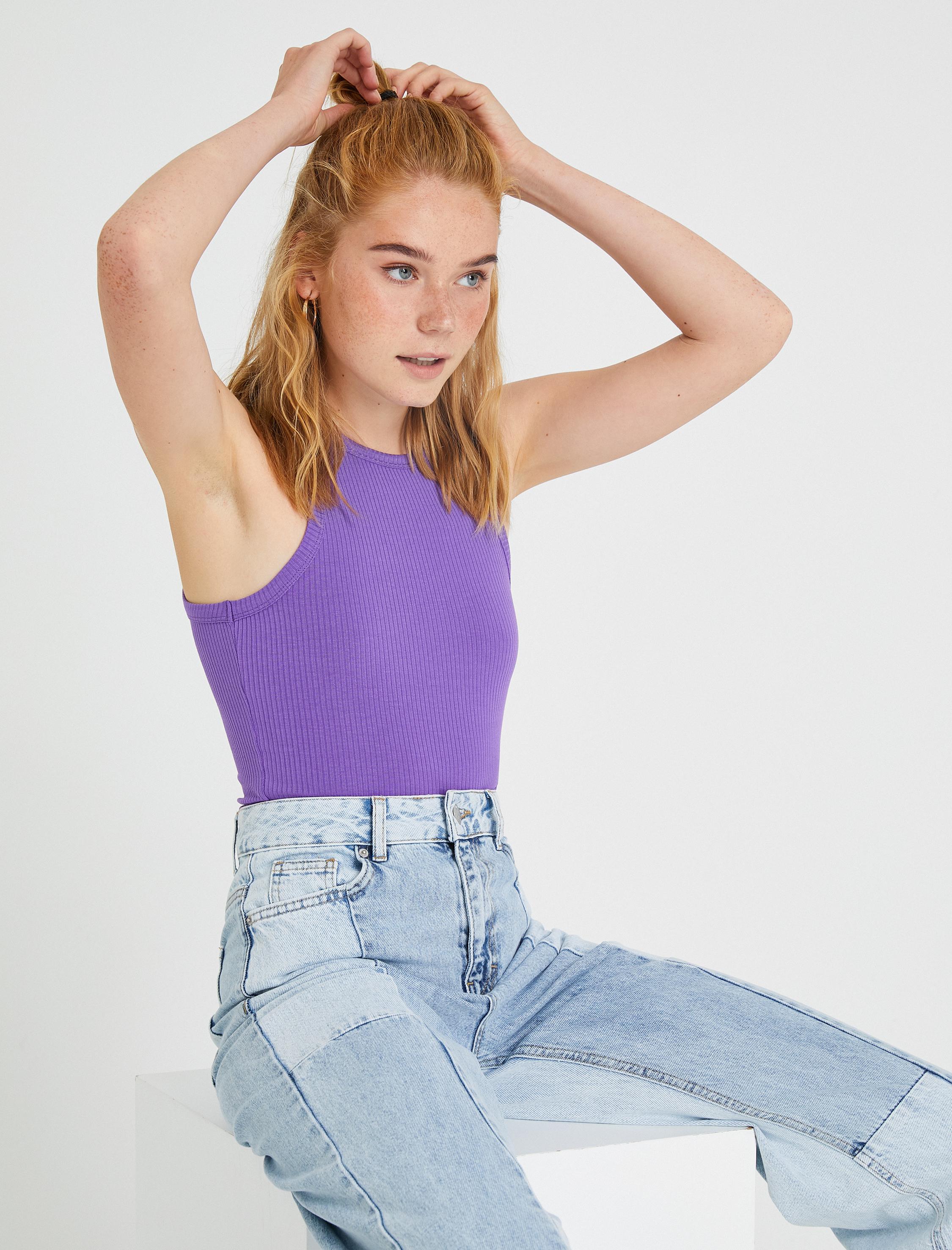   Fitilli Atlet Halter Yaka