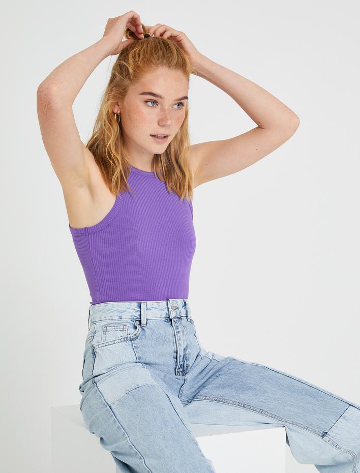  Fitilli Atlet Halter Yaka