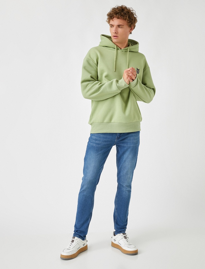  Super Skinny Fit Kot Pantolon - Justin Jean