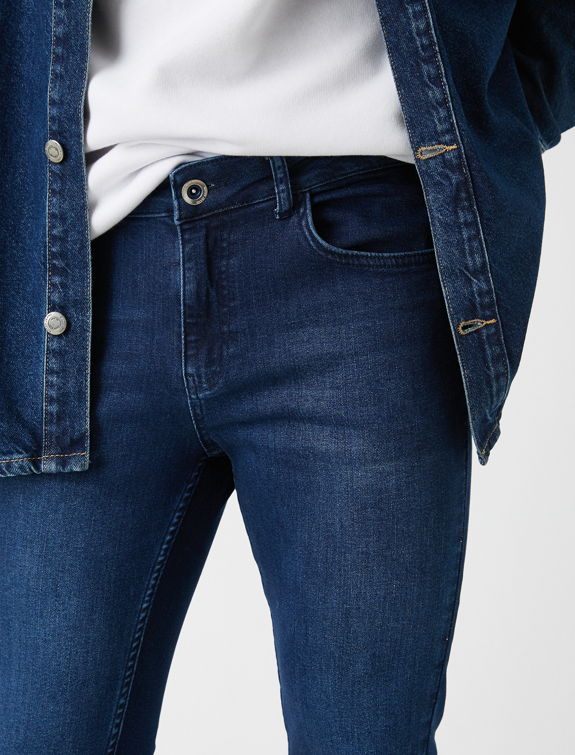   Super Skinny Fit Kot Pantolon - Justin Jean