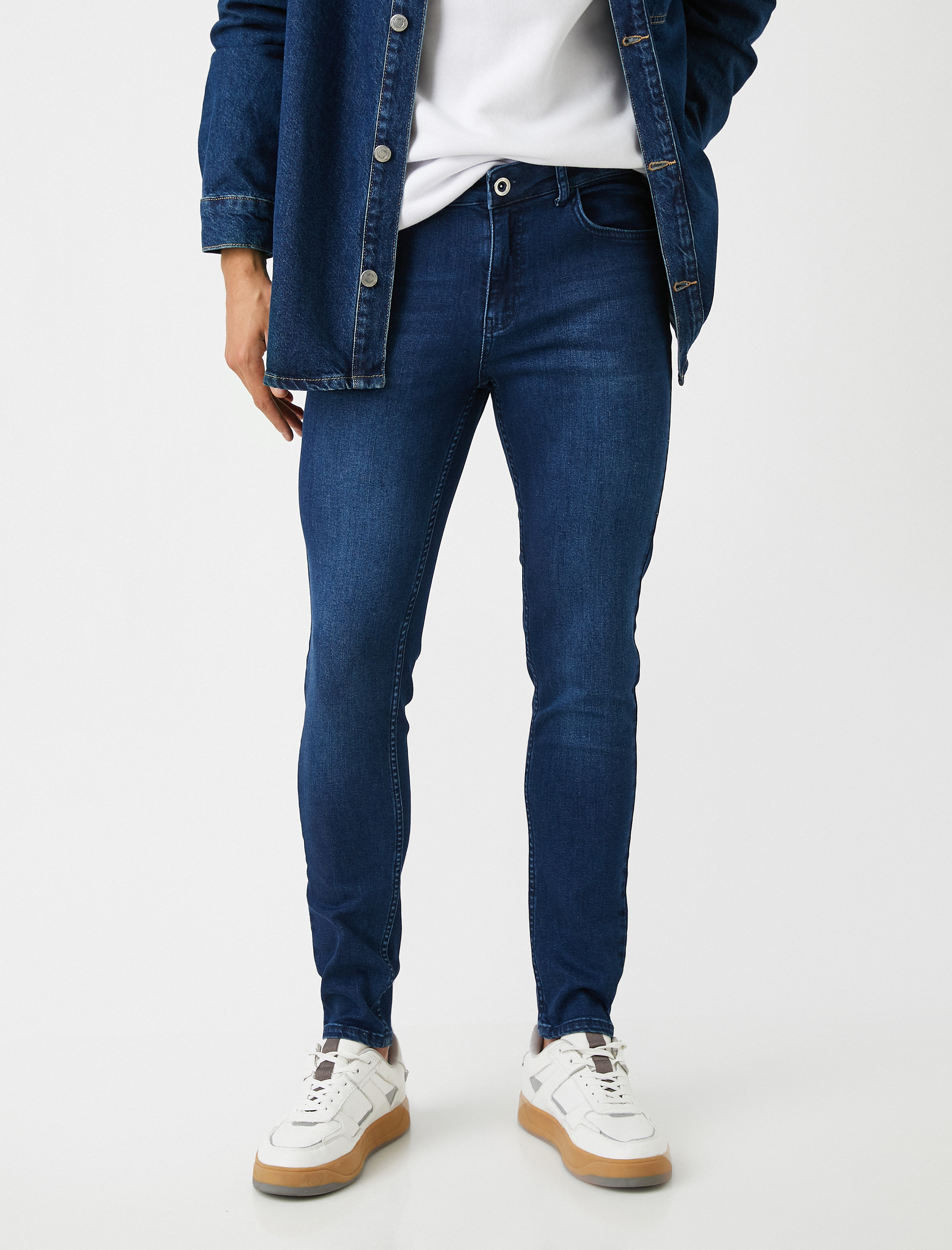   Super Skinny Fit Kot Pantolon - Justin Jean