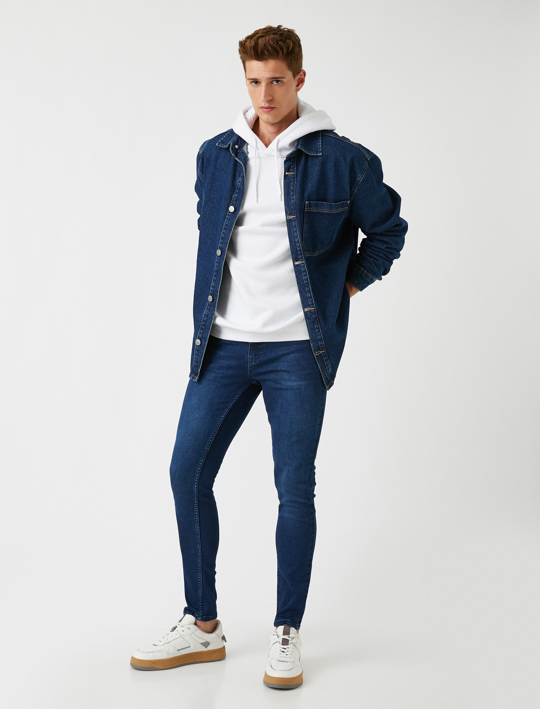   Super Skinny Fit Kot Pantolon - Justin Jean